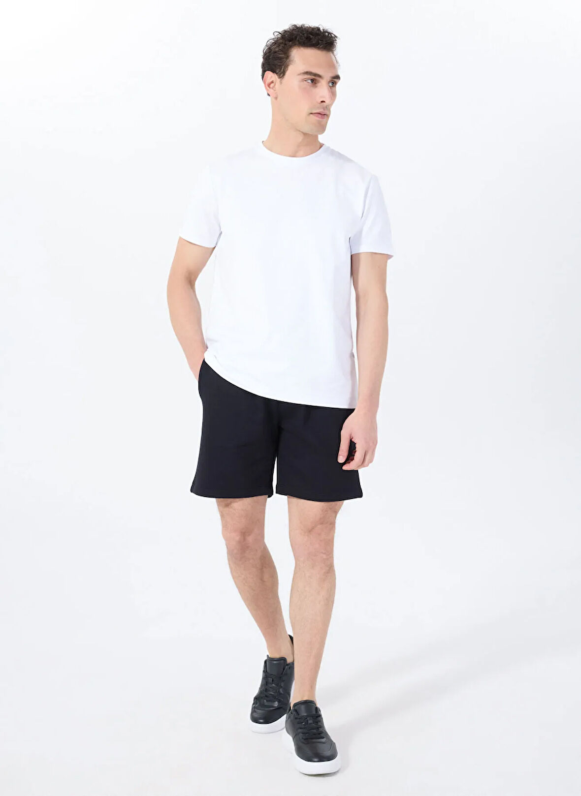 Mustang Sweat Şort, S, Siyah