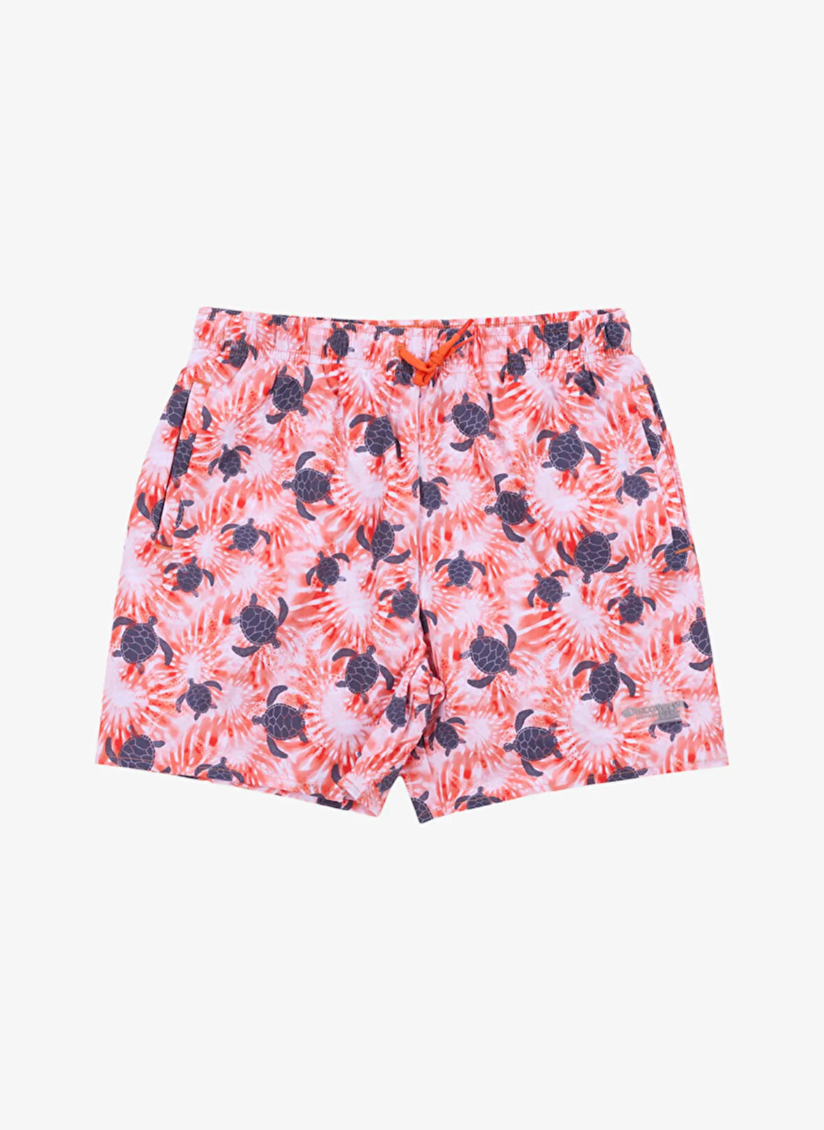 Turuncu Erkek Çocuk Normal Bel Baskılı Şort Mayo D5SB-MY-3301