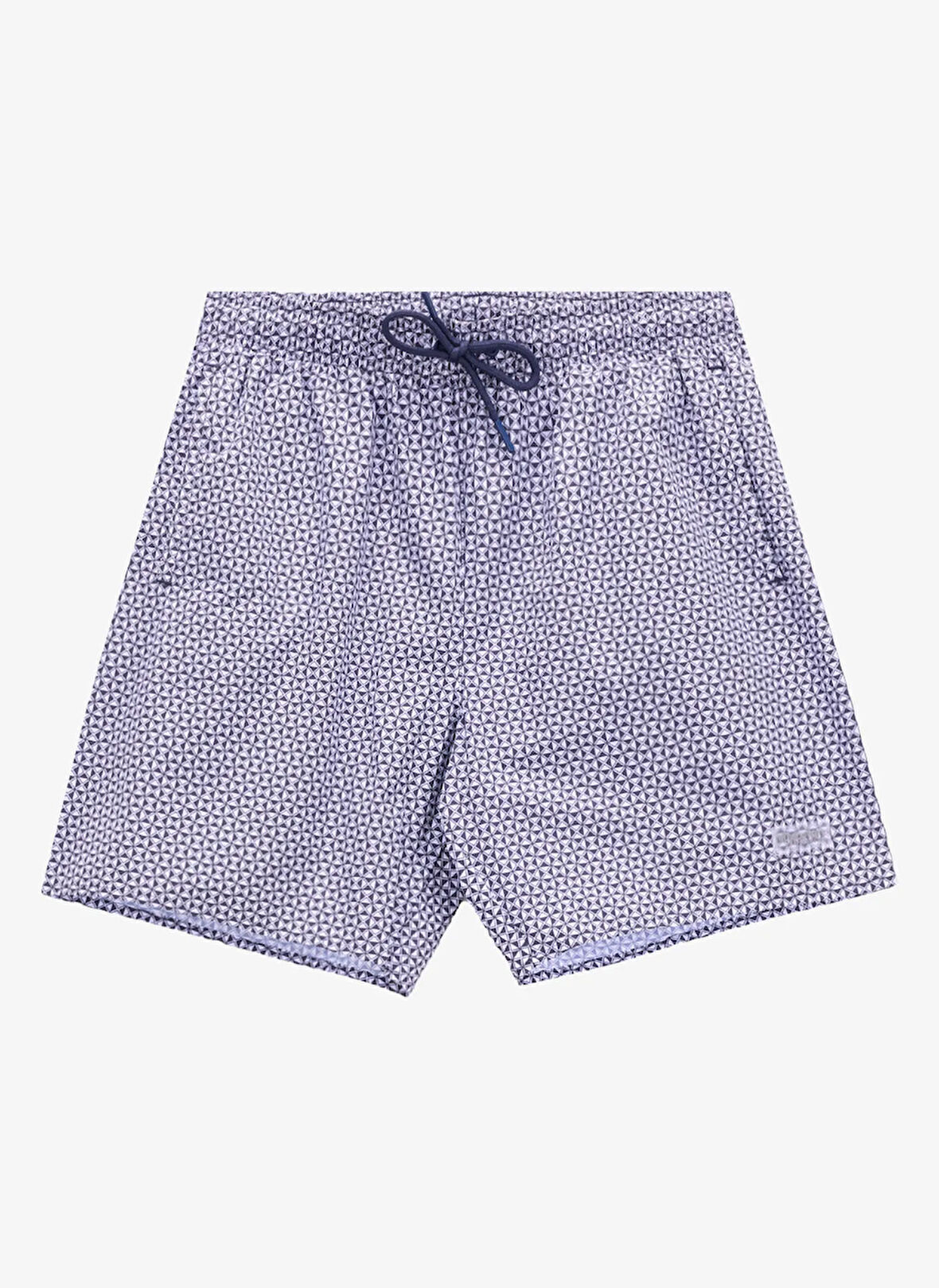 Discovery Expedition D5SM-MY 3401 Lacivert Baskılı Erkek Şort Mayo