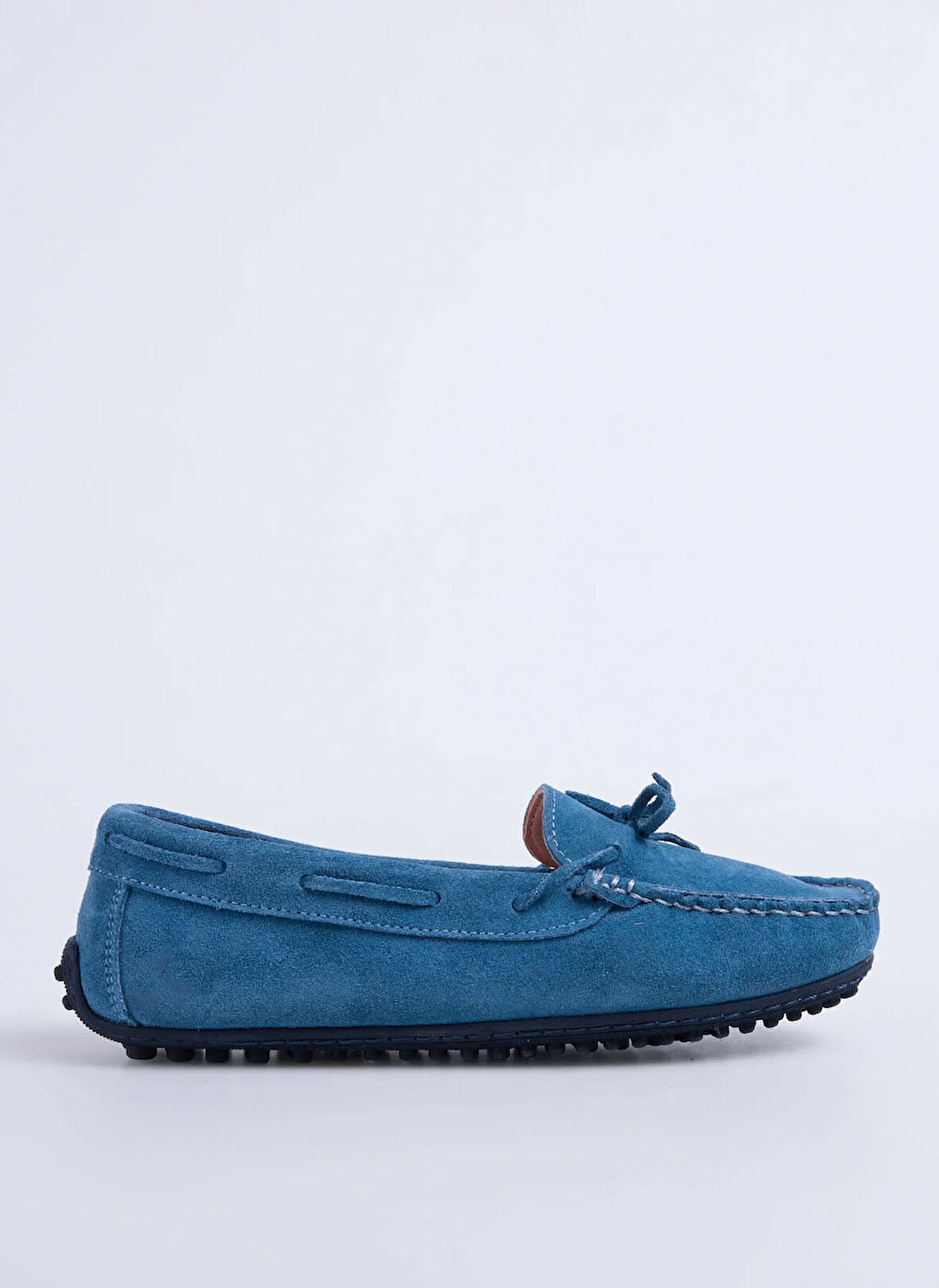 Fabrika Deri Mavi Kadın Loafer D-RARON