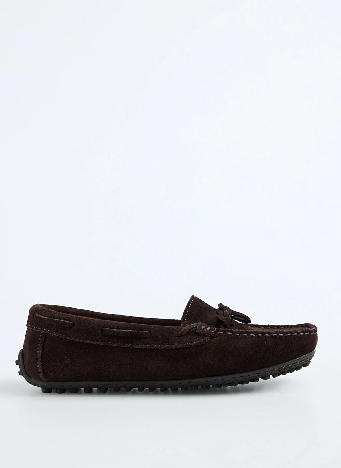 Fabrika Deri Kahve Kadın Loafer D-RARON