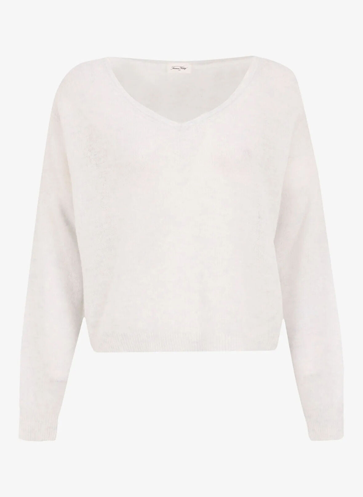 Gri Kadın V Yaka Kazak DUM18AE25_ARCTIQUE CHI