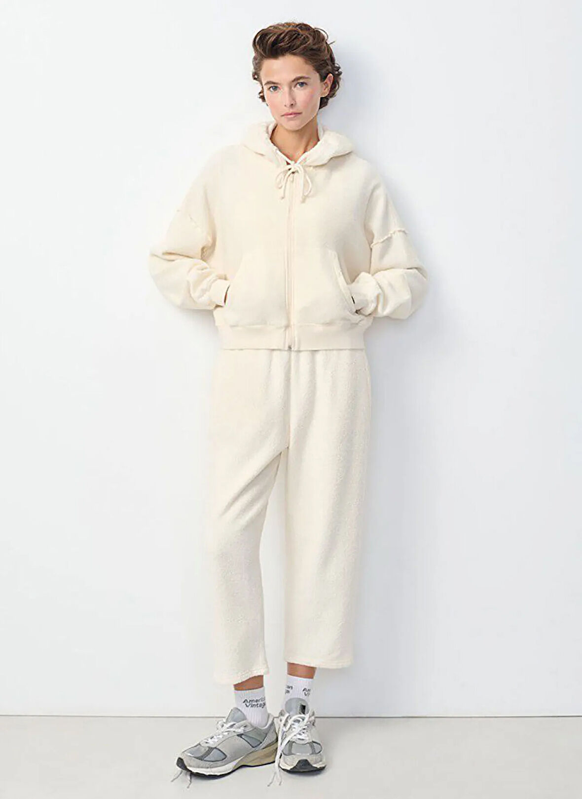 Ekru Kadın Eşofman Altı BOBY05AE25_ECRU