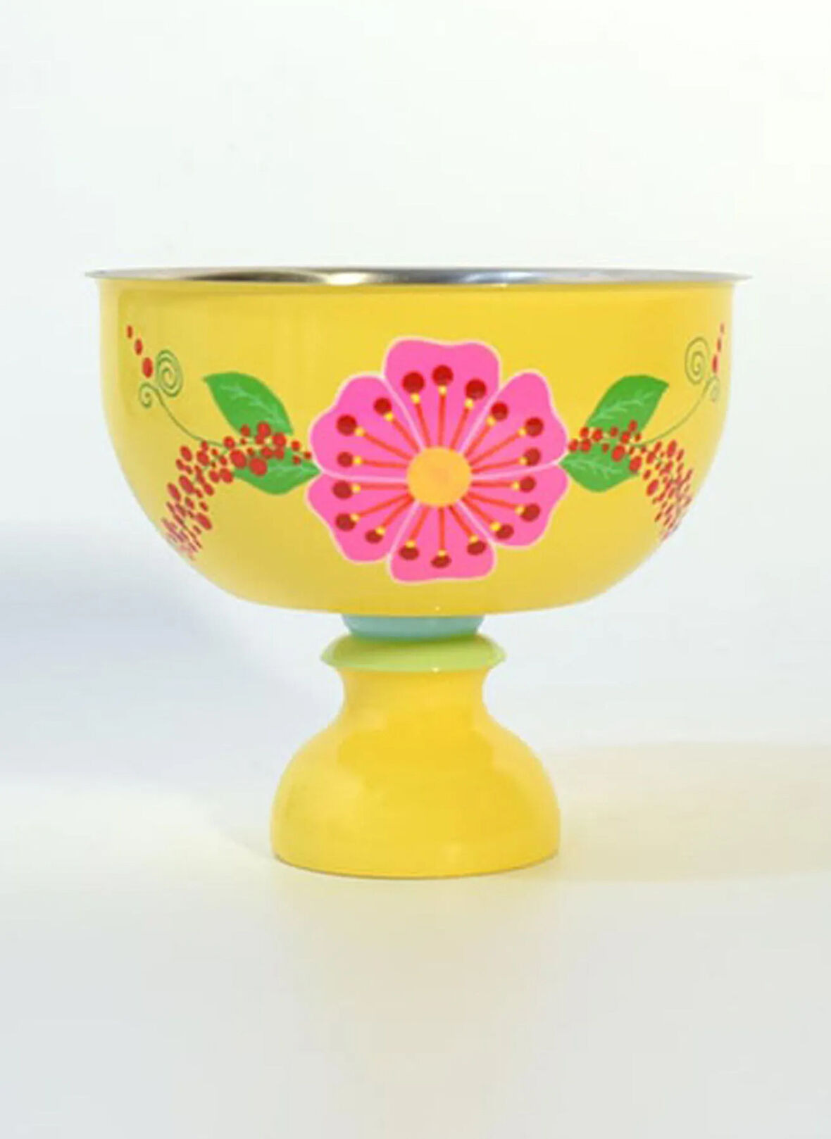 Dedemin Emayeleri Çelik Kase 1132 AYAKLI 18 CM KASE