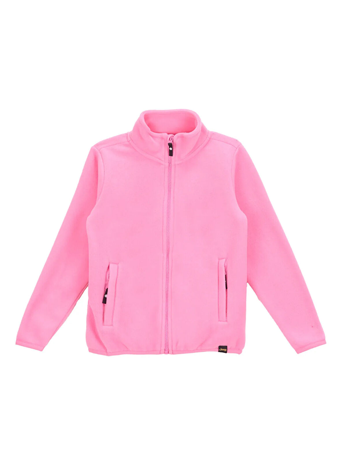 Pembe Kız Çocuk Dik Yaka Relaxed Polar Sweatshırt J5WG-SWT7502