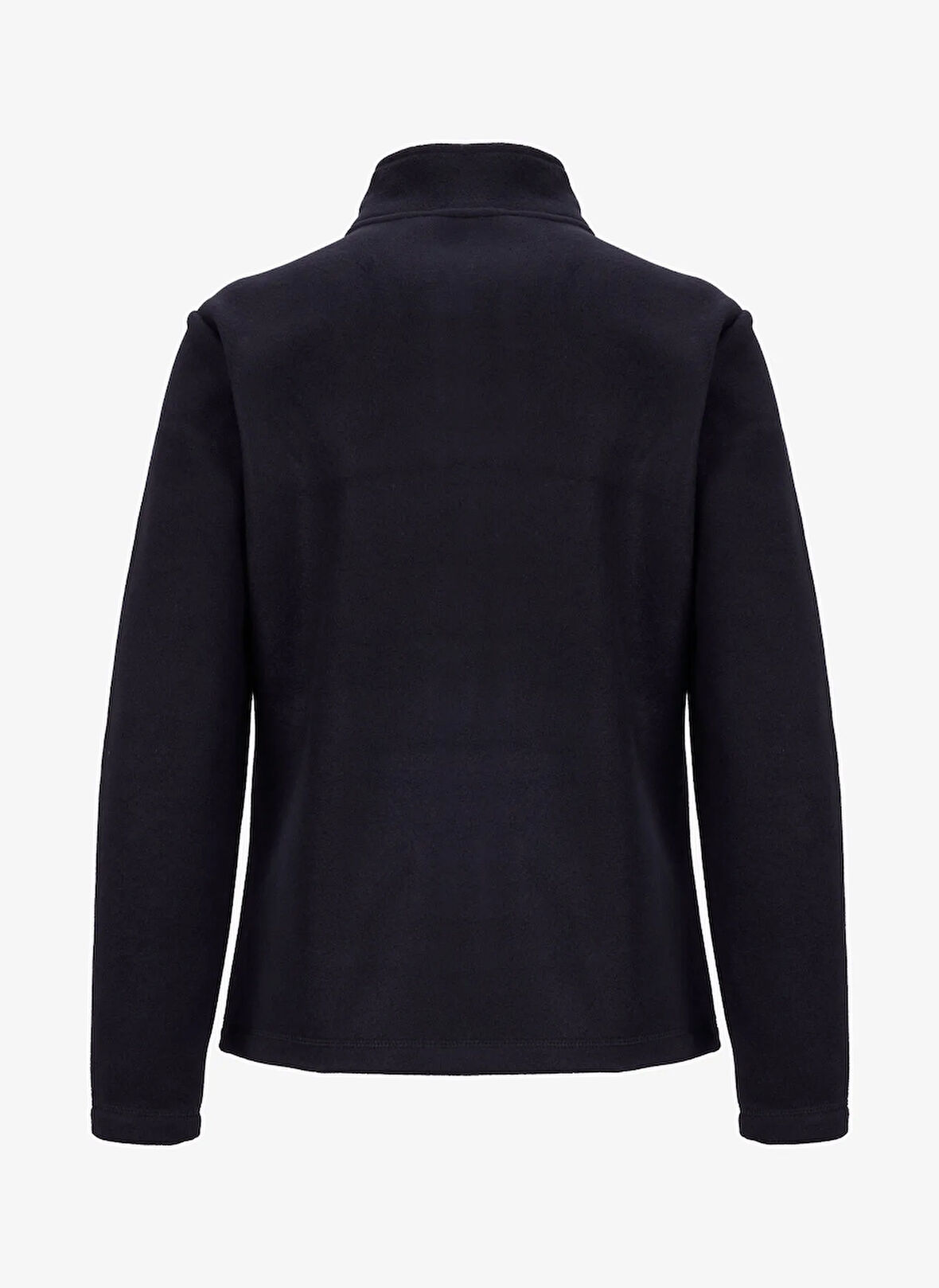 Discovery Expedition D5WL-SWT3303 Siyah Dik Yaka Basic Düz Kadın Polar Sweatshırt