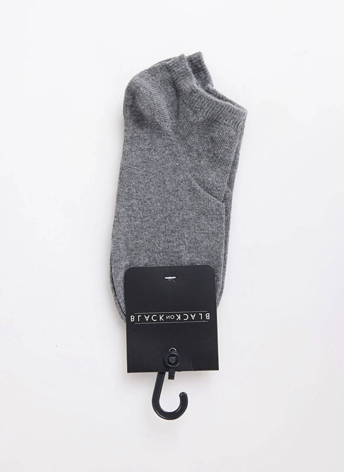 Black On Black Antrasit Kadın Patik Çorap K-PATİK