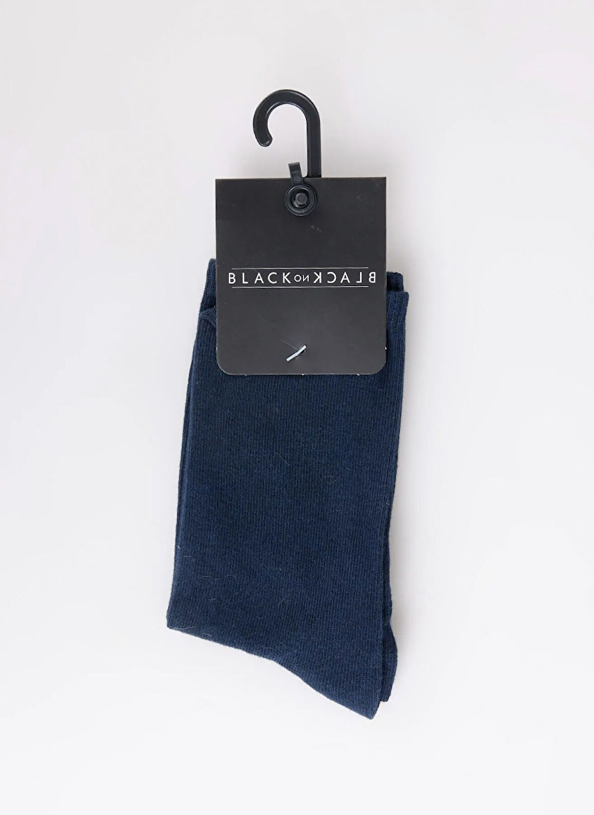 Black On Black Lacivert Kadın Soket Çorap K-SOKET