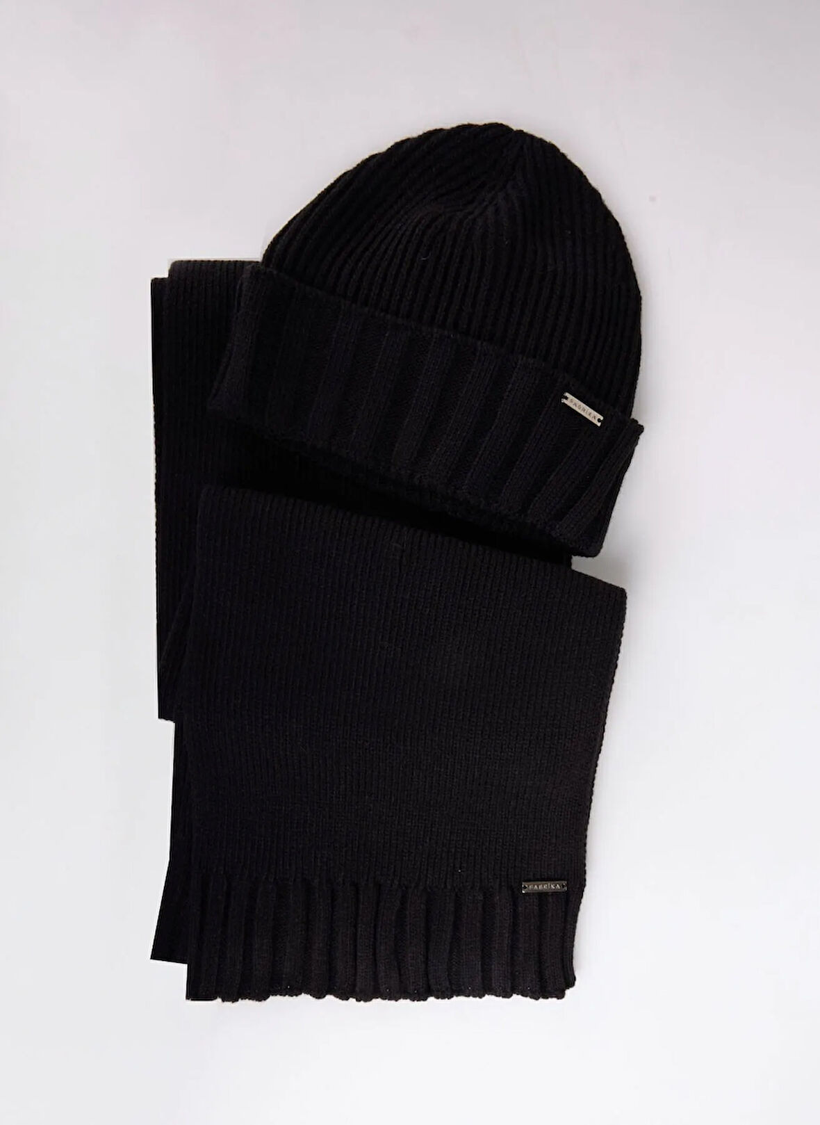 Fabrika Atkı-Bere Tk, Bedensiz, Siyah