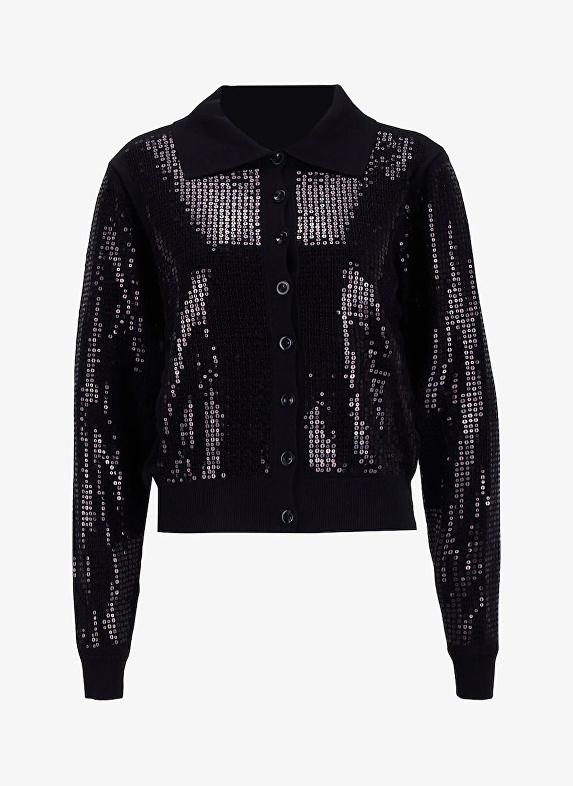 Fabrika Siyah Kadın Hırka F5WL-HRK0355