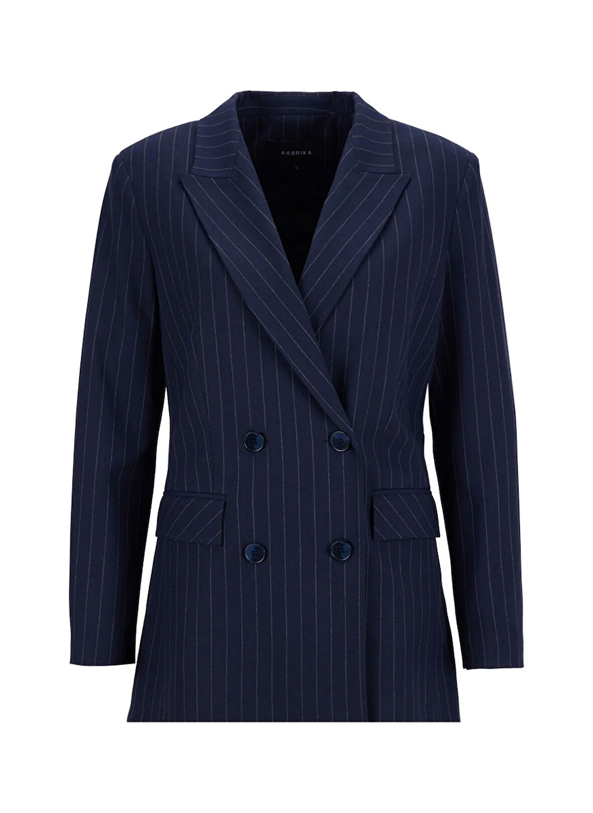 Fabrika Lacivert - Gri Kadın Blazer F5WL-CKT0057