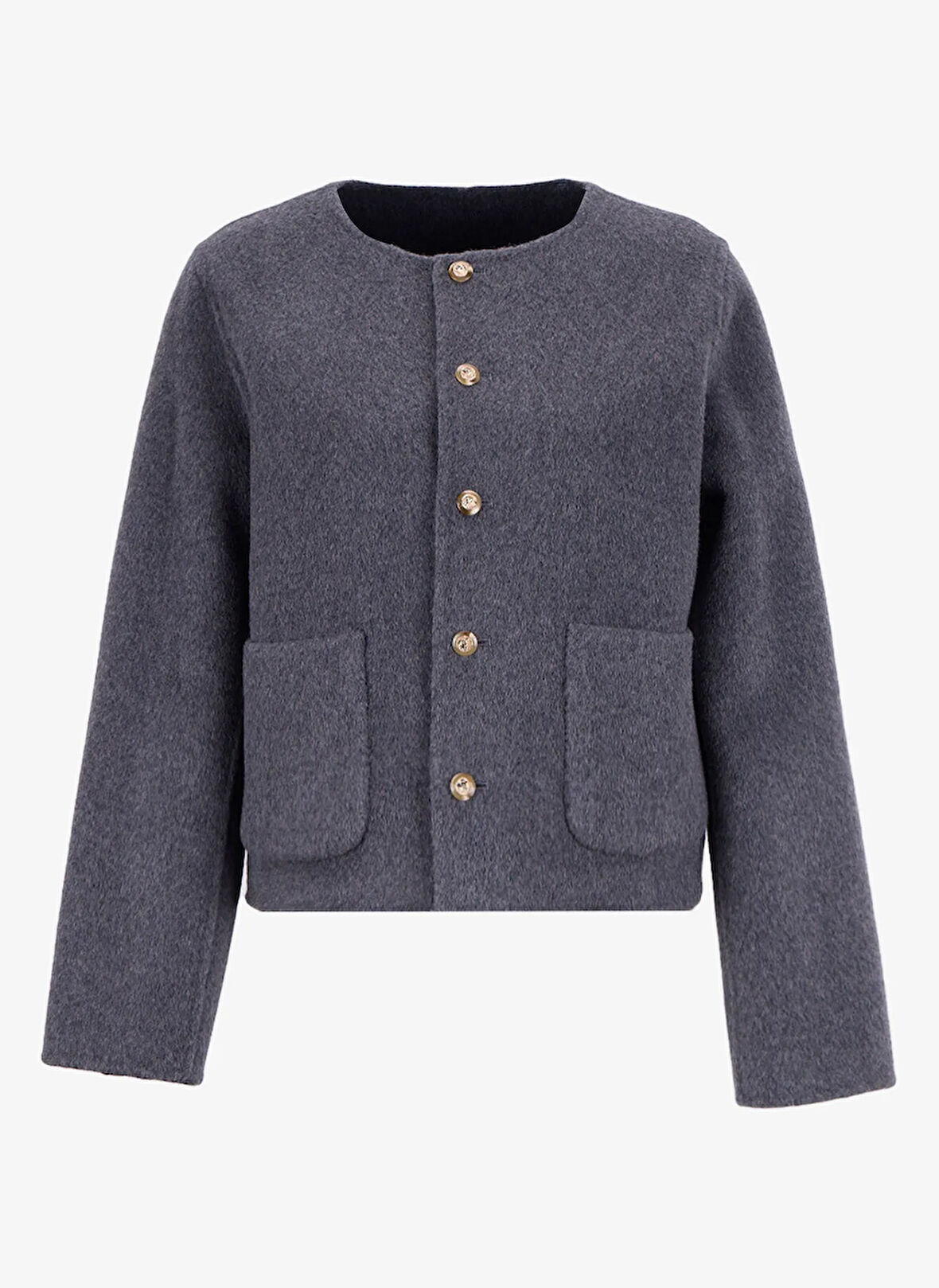 Fabrika Antrasit Kadın Mont F5WL-MNT0275