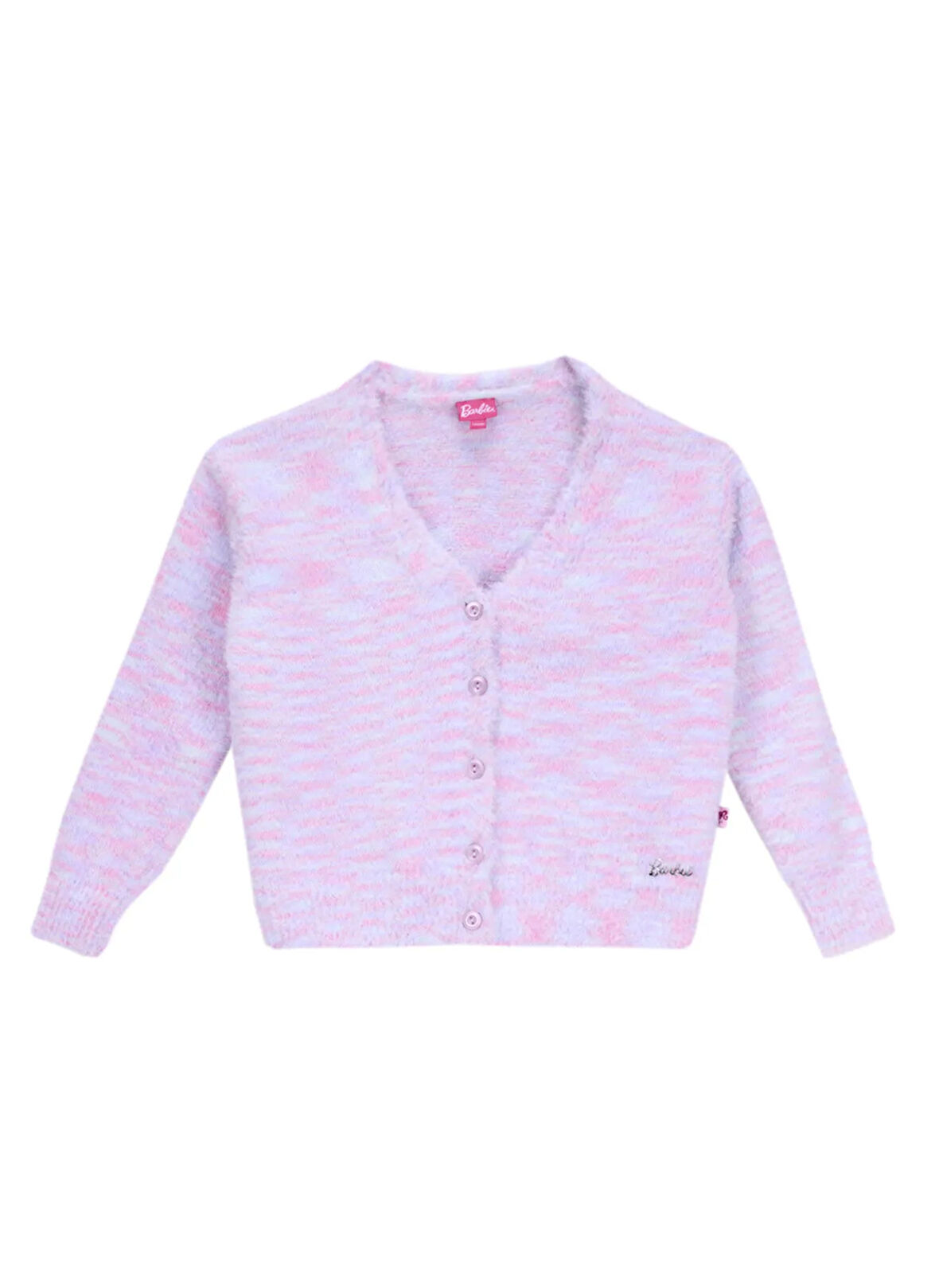 Barbie Çok Renkli Kız Çocuk Hırka BRB5WG-HRK6647