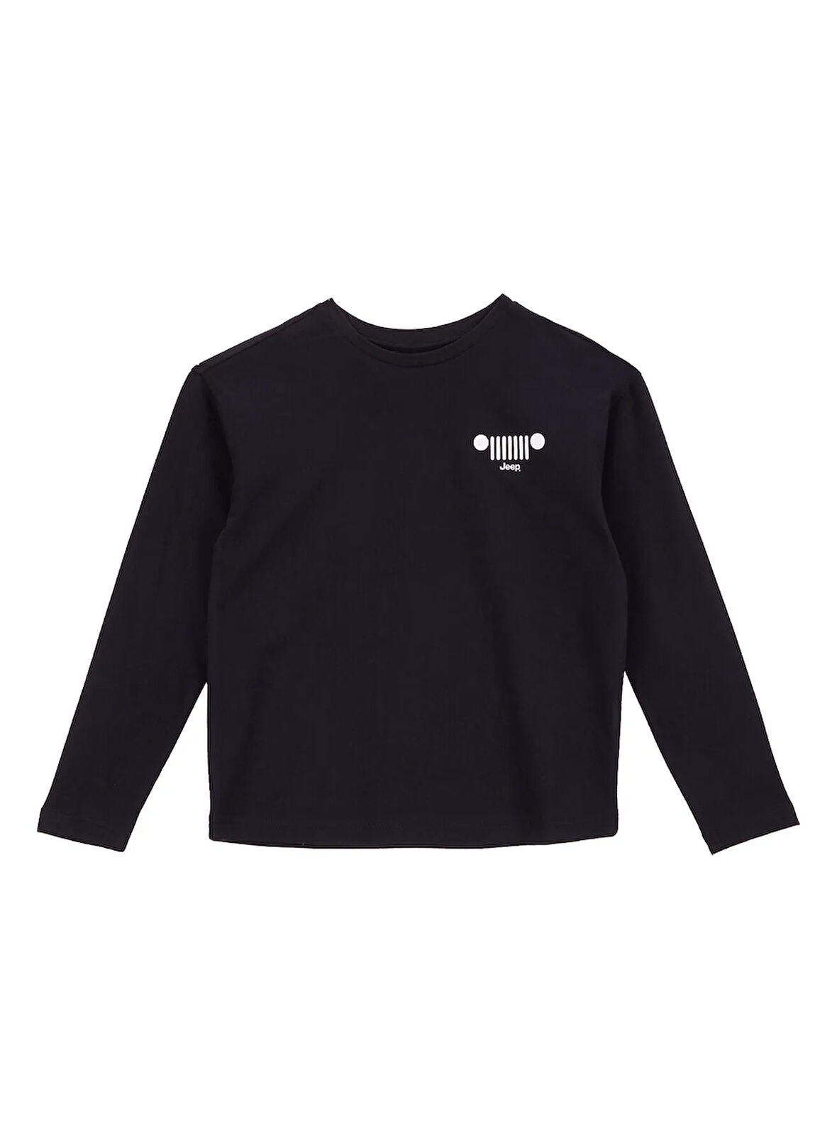 Jeep Düz Siyah Erkek Çocuk T-Shirt J5WB-TST7746