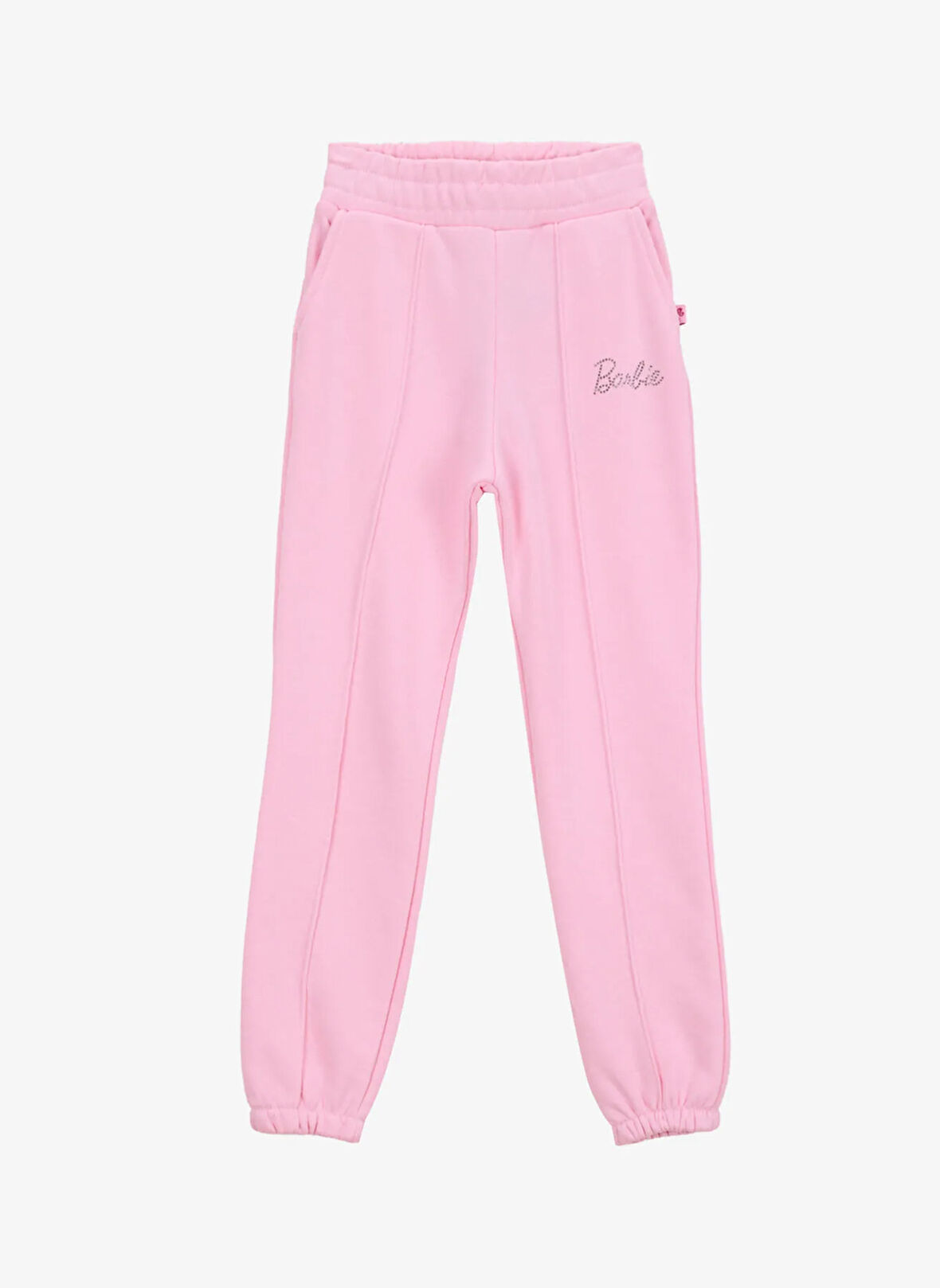 Barbie Lastikli Paça Pembe Kız Çocuk Eşofman Altı BRB5WG-EA6046