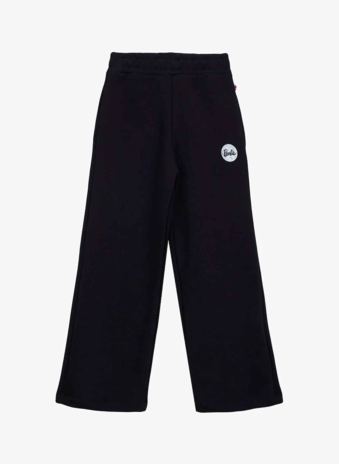 Barbie Bol Paça Siyah Kız Çocuk Eşofman Altı BRB5WG-EA6616