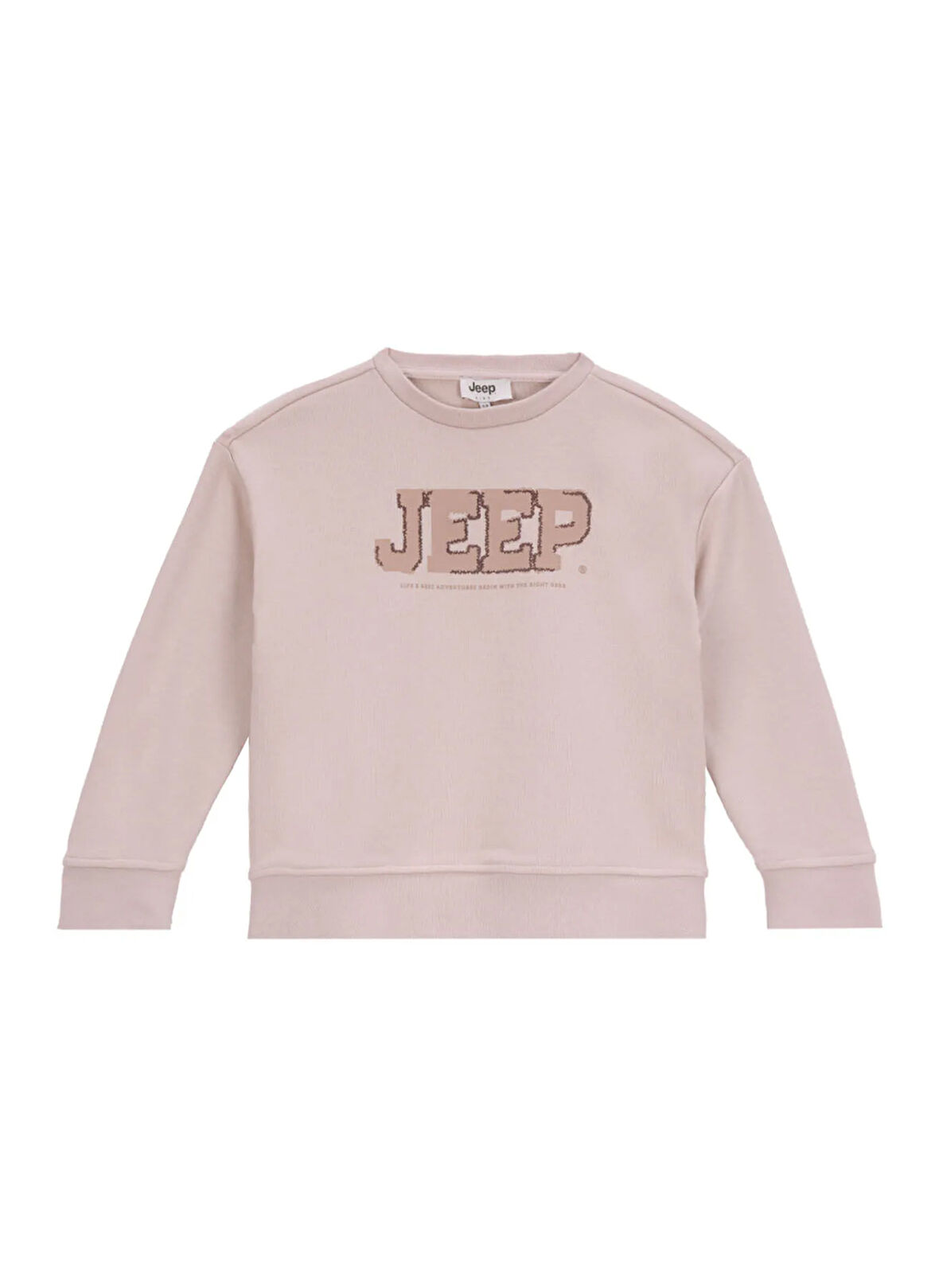 Jeep Baskılı Erkek Çocuk Bej Sweatshırt J5WB-SWT7713