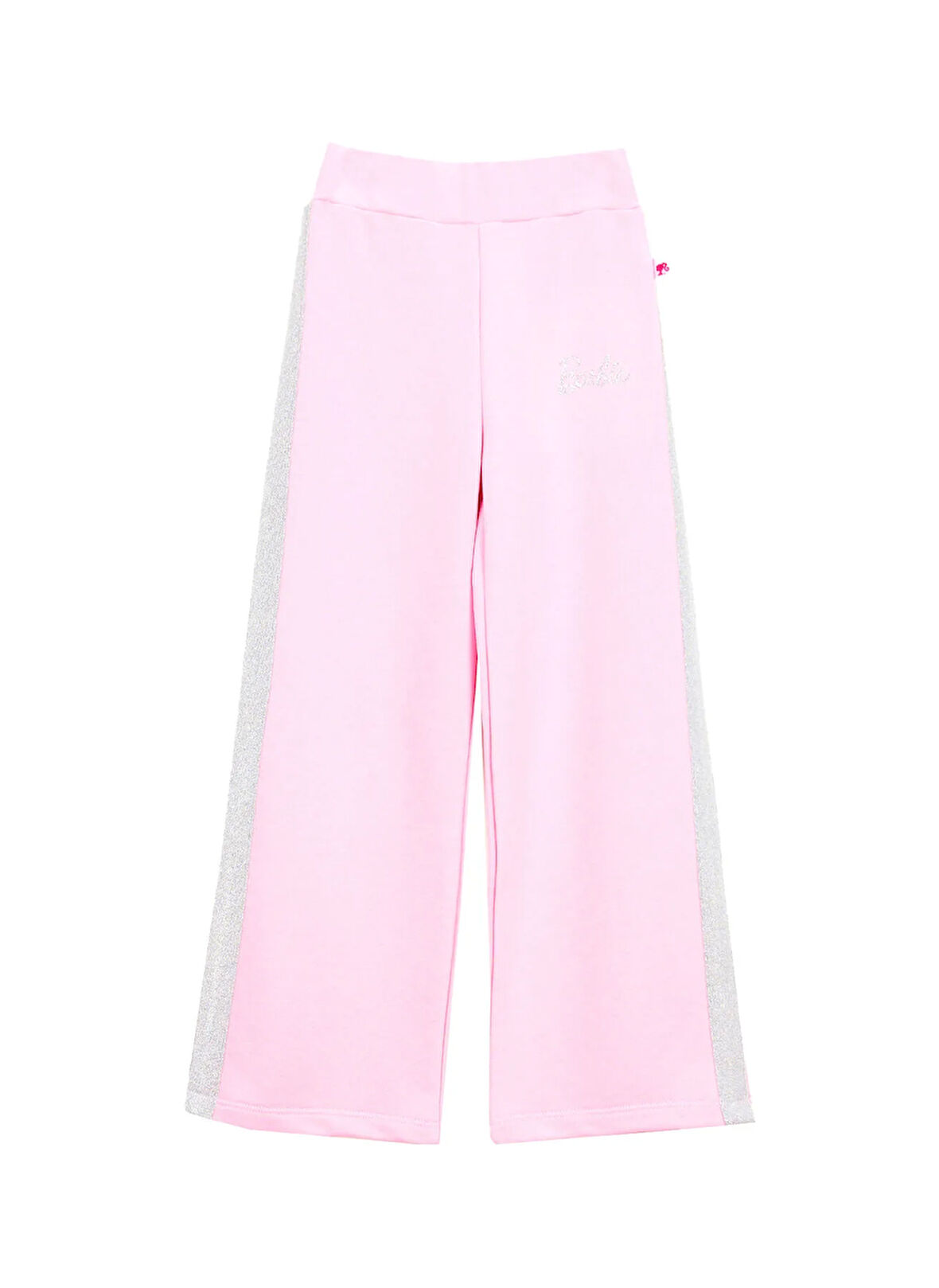 Barbie Bol Paça Pembe Kız Çocuk Eşofman Altı BRB5WG-EA6050