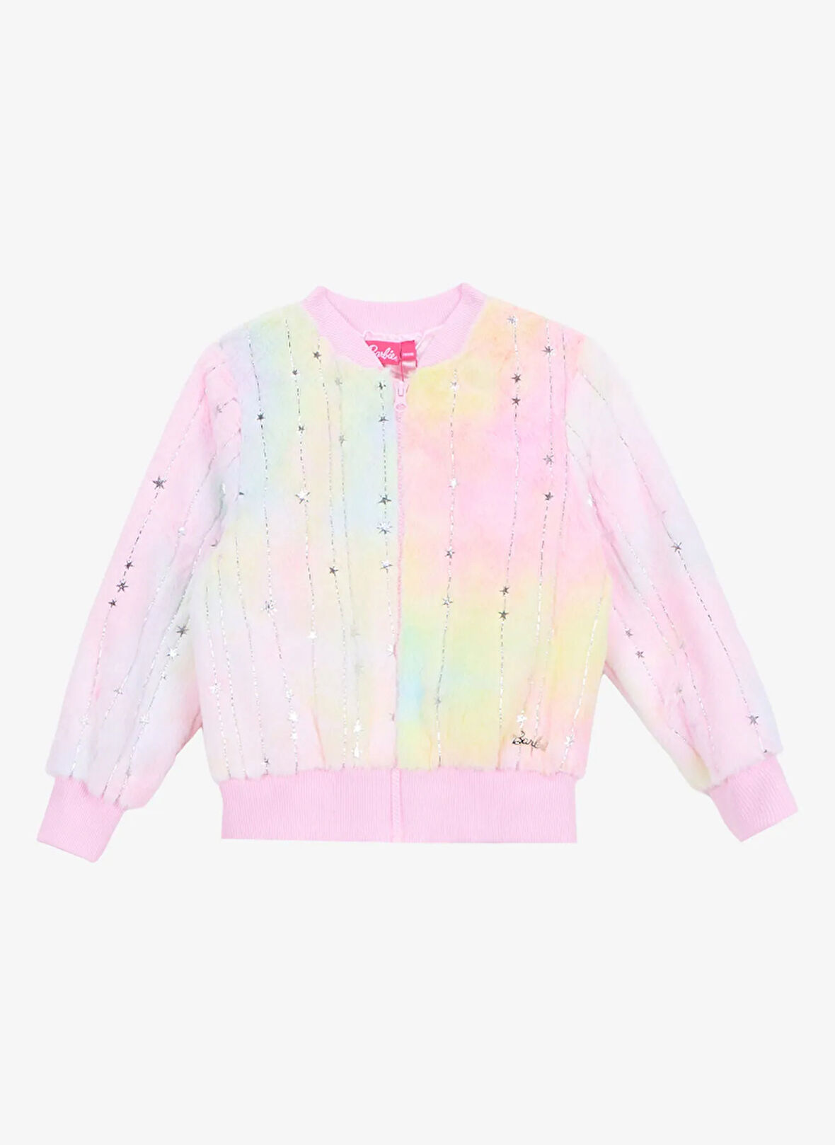 Barbie Fermuarlı Yaka Çok Renkli Kız Çocuk Sweatmont BRB5WG-SWT6200