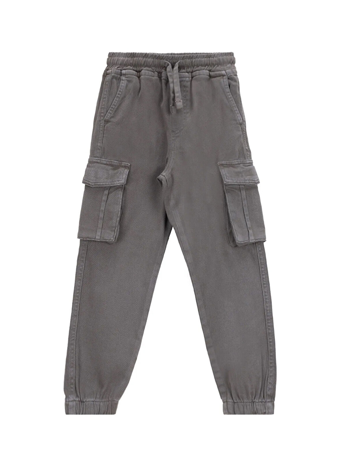 Jeep Lastikli Bel Lastikli Paça Haki Erkek Çocuk Pantolon J5WB-PNT7852