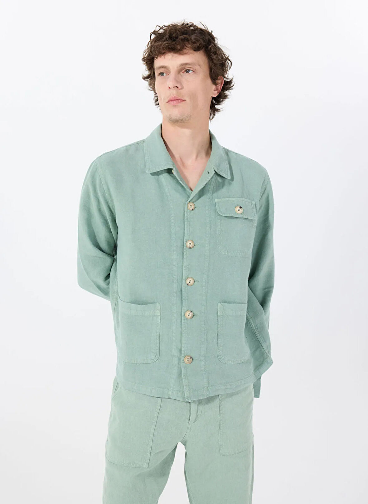 Mr. Mood Standart Yeşil Erkek Ceket MR BRICKELL JACKET