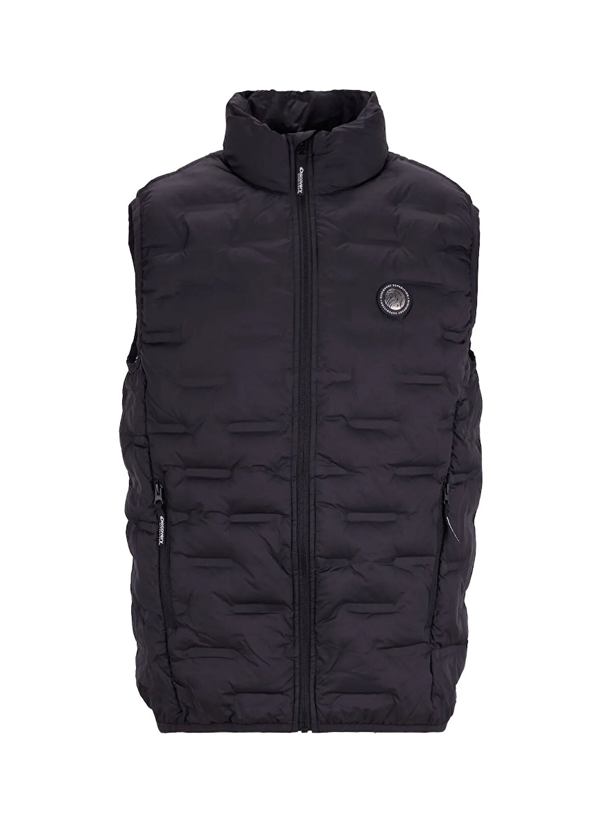 Discovery Expedition D5WM-YLK3307 Siyah Relaxed Kapitone Erkek Yelek