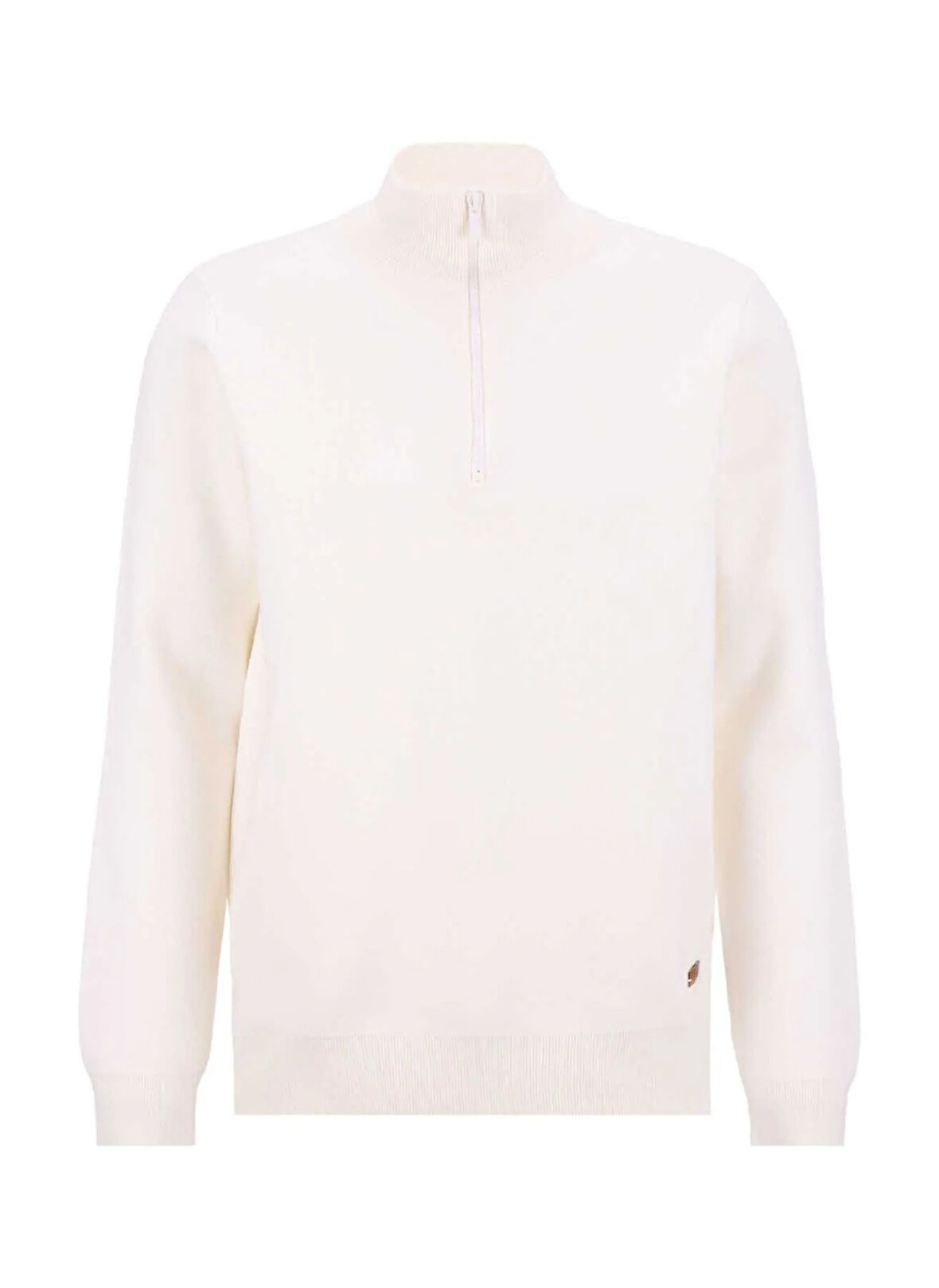 Jeep Dik Yaka Relaxed Düz Örgü Desenli Ekru Erkek Kazak J5WM-KZK7204