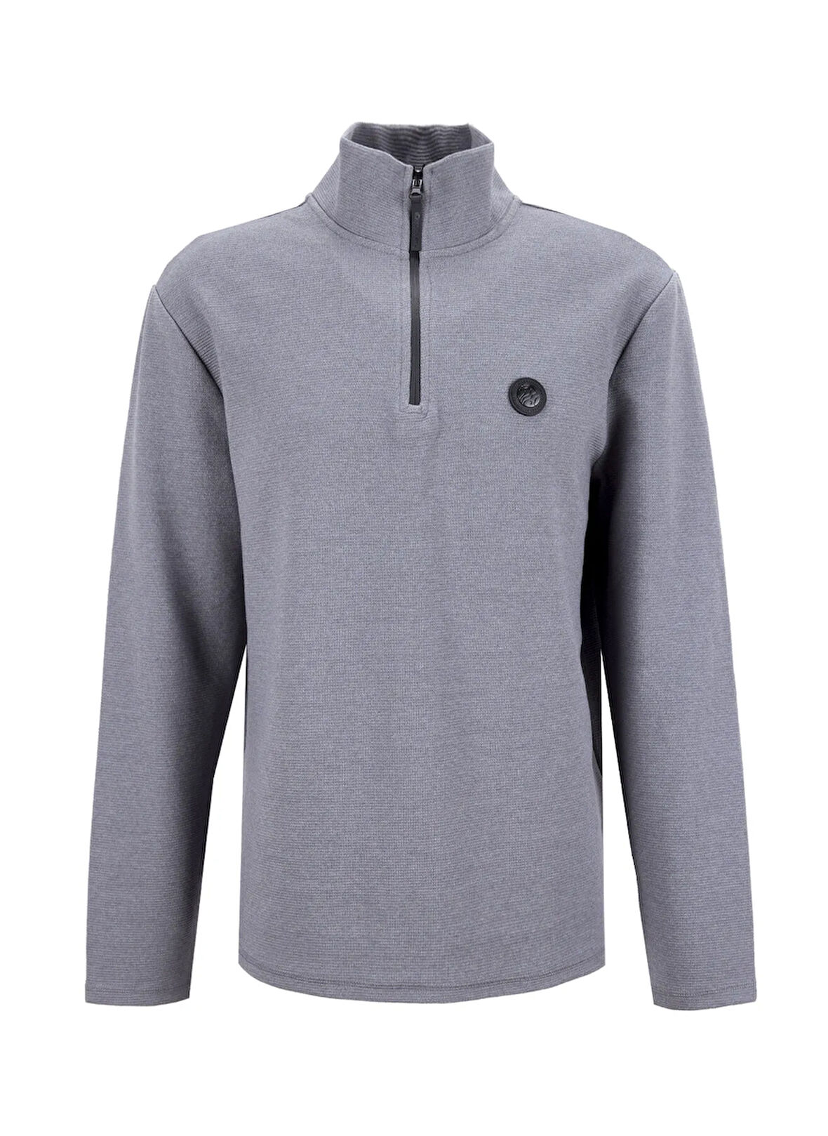 Discovery Expedition D5WM-SWT3986 Antrasit Dik Yaka Relaxed Düz Erkek Sweatshırt