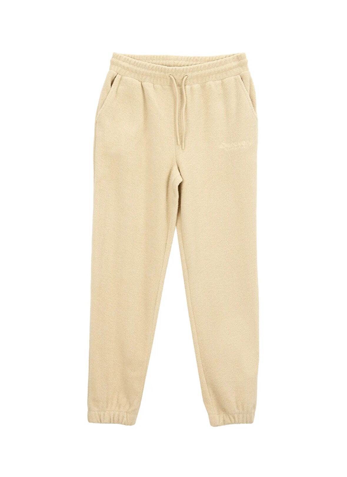 Discovery Expedition D5WL-EA3506 Açık Bej Relaxed Düz Kadın Eşofman Altı