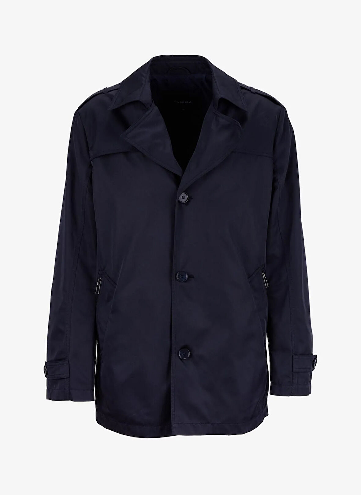 Fabrika Lacivert Erkek Trençkot F5WM-TRC 2873