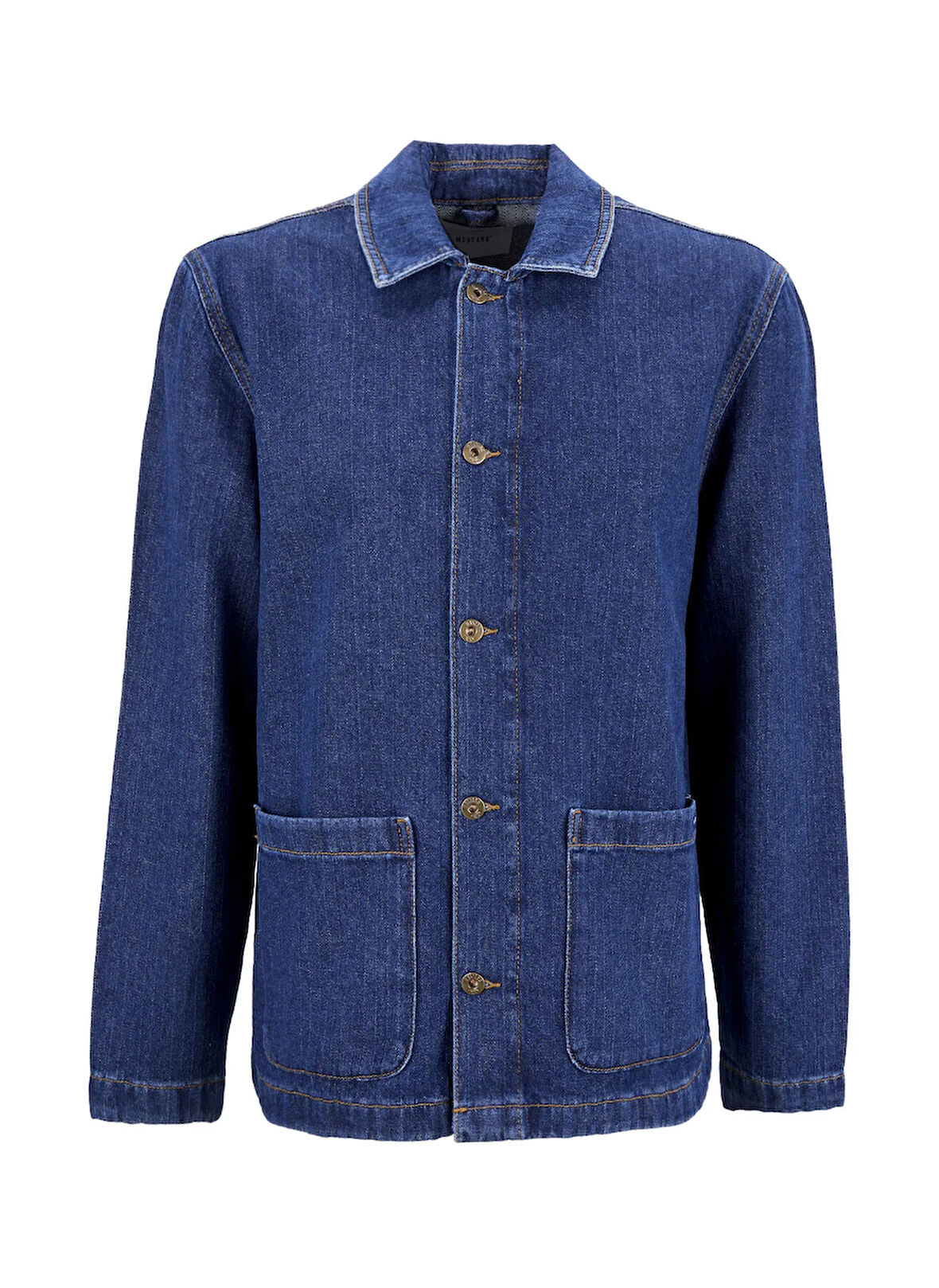 Mustang Lacivert Erkek Denim Ceket M5WM-CKT1701