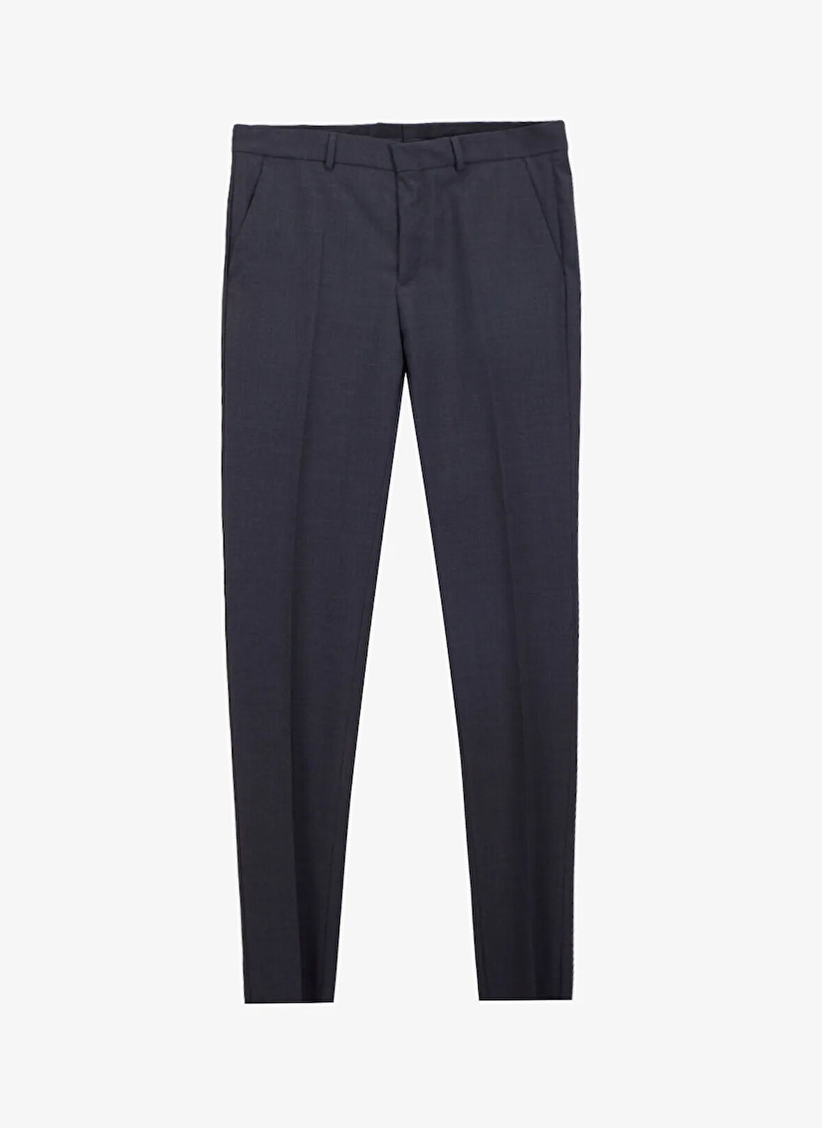 Fabrika Normal Bel Slim Fit Antrasit Erkek Takım Elbise OXFORD- P- B- CITY