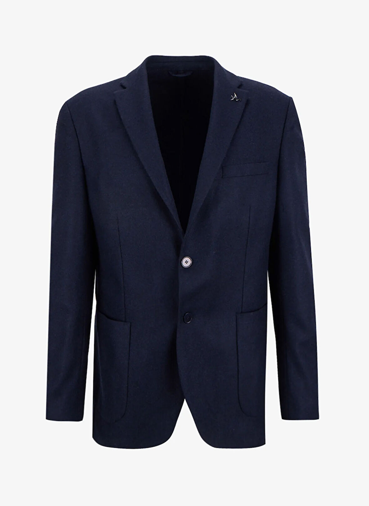 Fabrika Slim Fit Lacivert Erkek Diyagonal Ceket LEKA