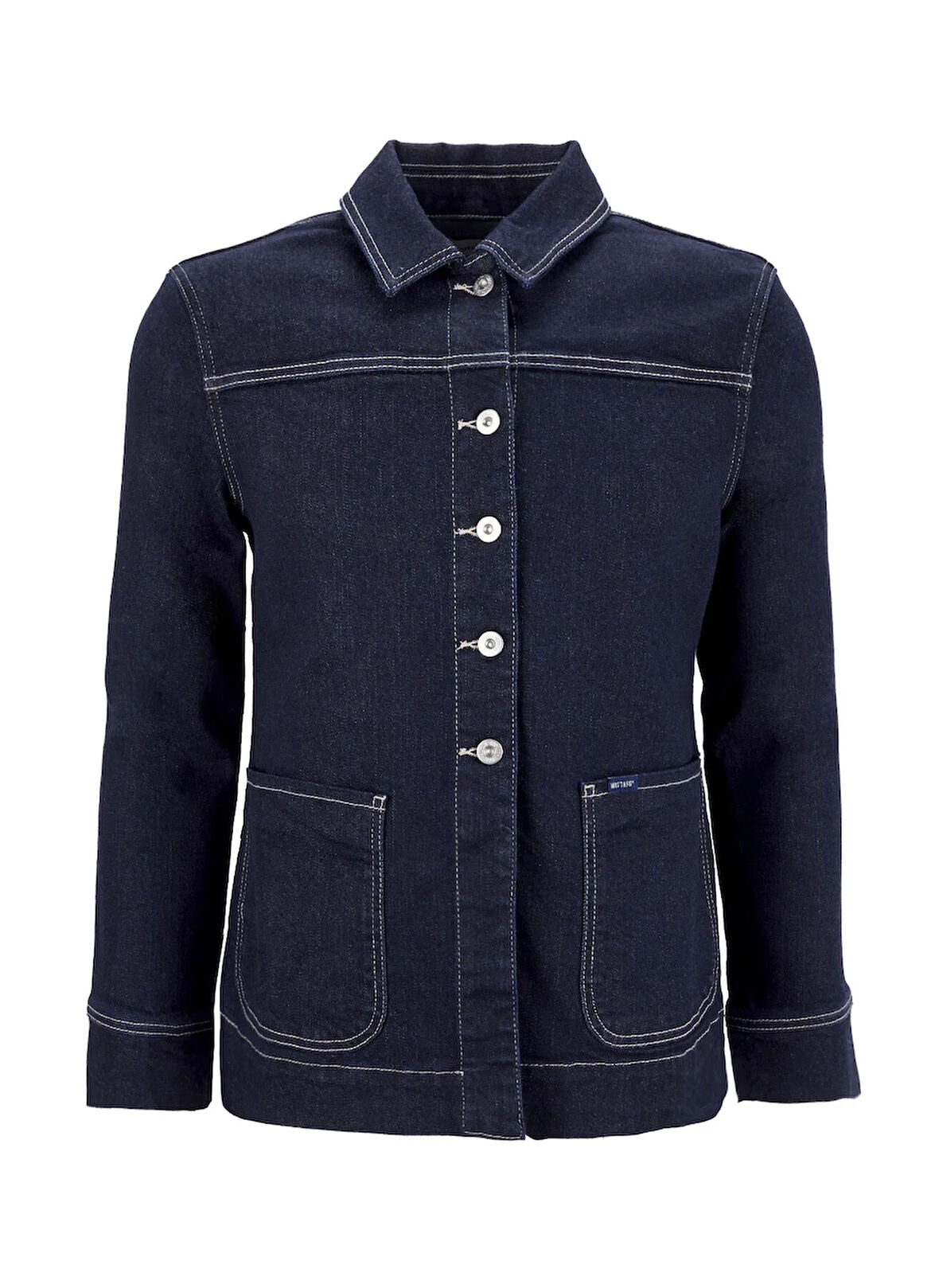 Mustang Lacivert Kadın Denim Ceket M5WL-CKT1202