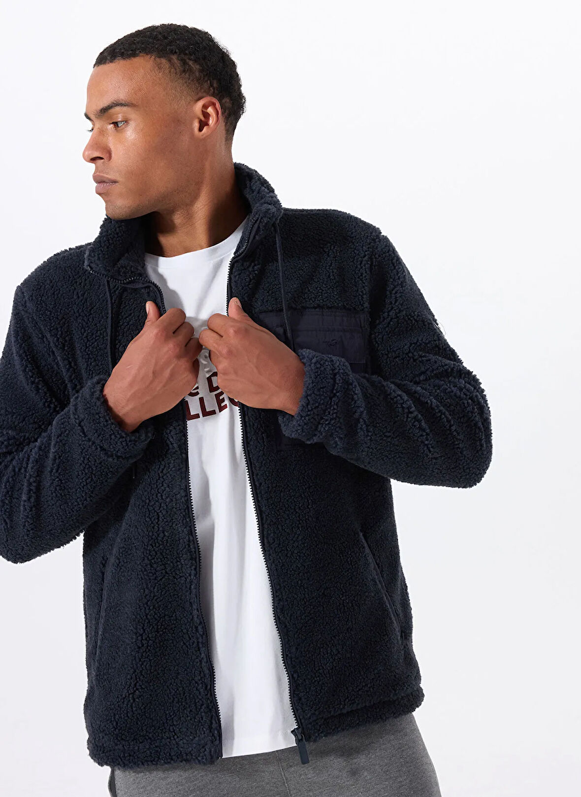 Mustang Lacivert Erkek Sweatmont M5WM-SWT1522