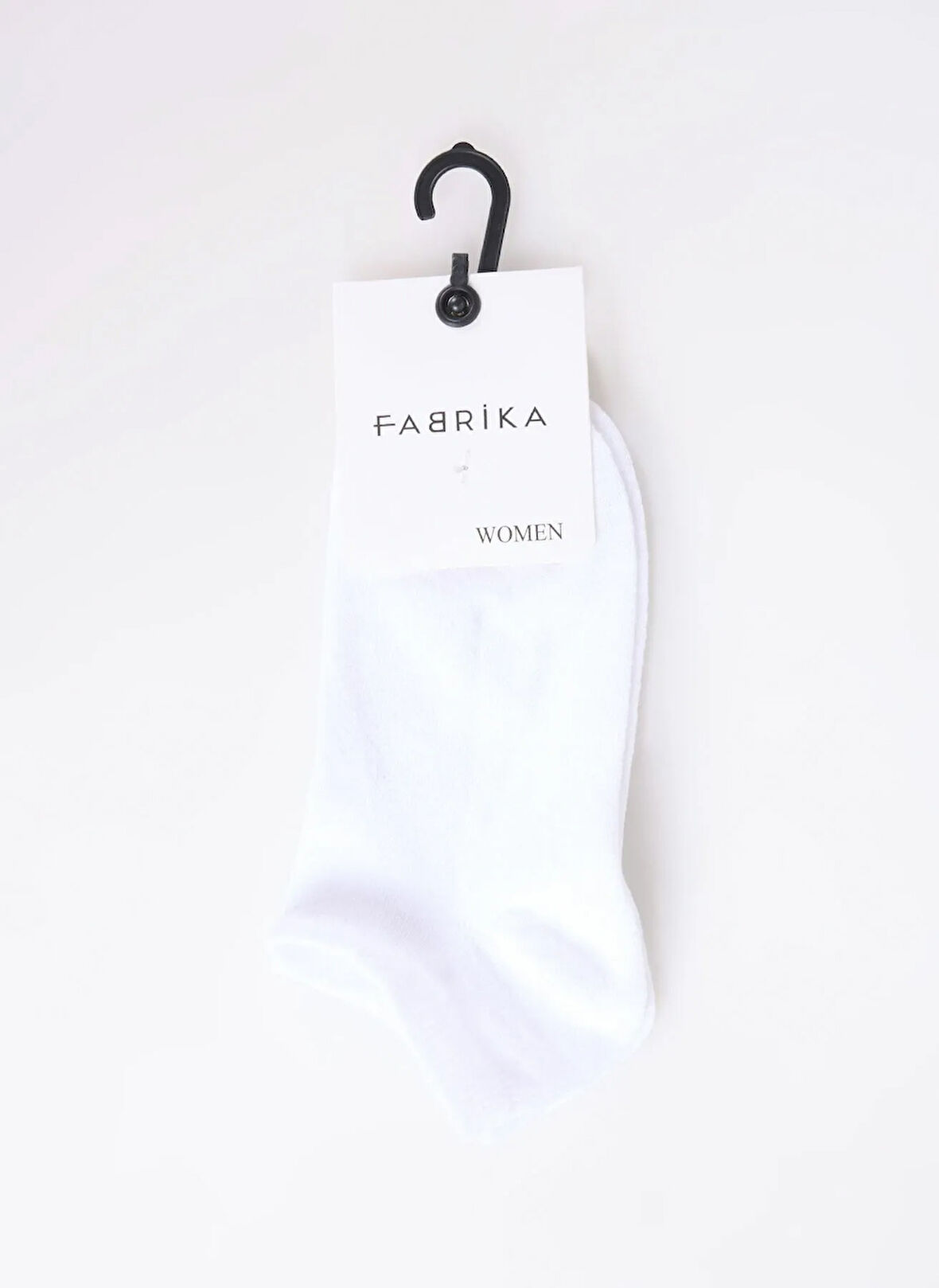 Fabrika Beyaz Kadın Patik Çorap K.A.PATİK