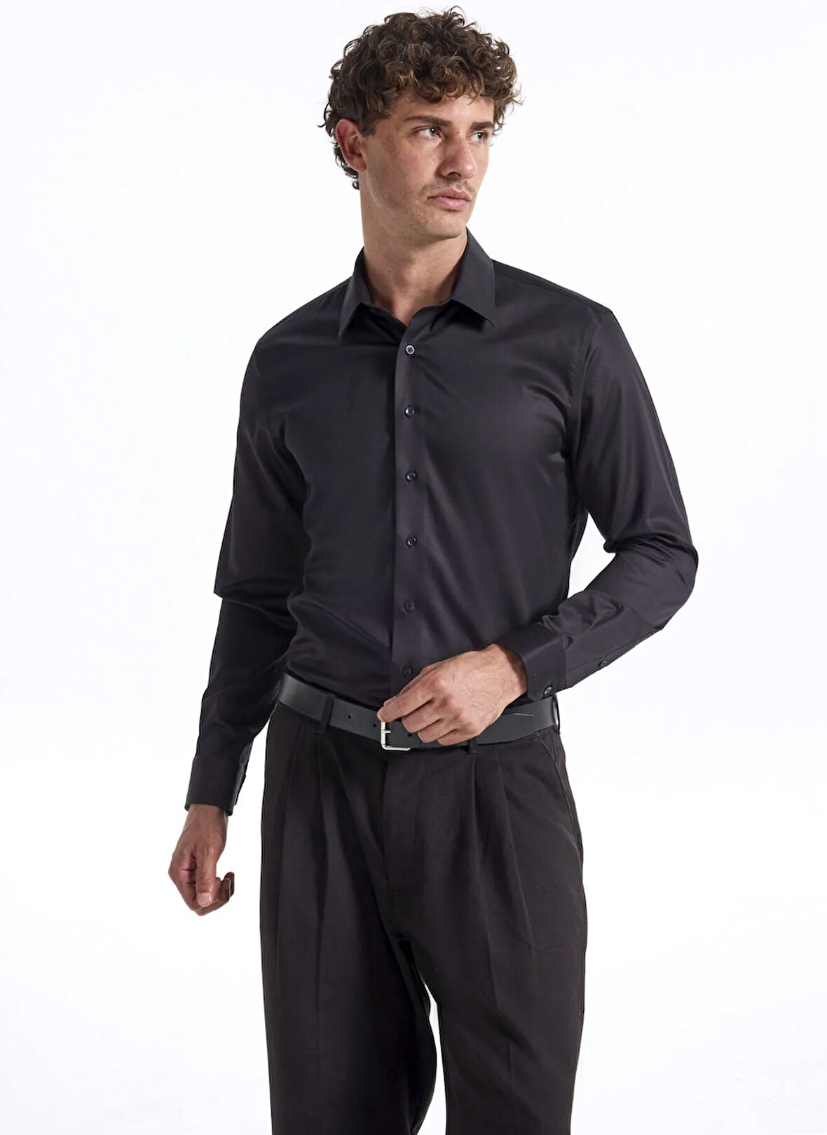 Fabrika Gömlek, 46, Siyah