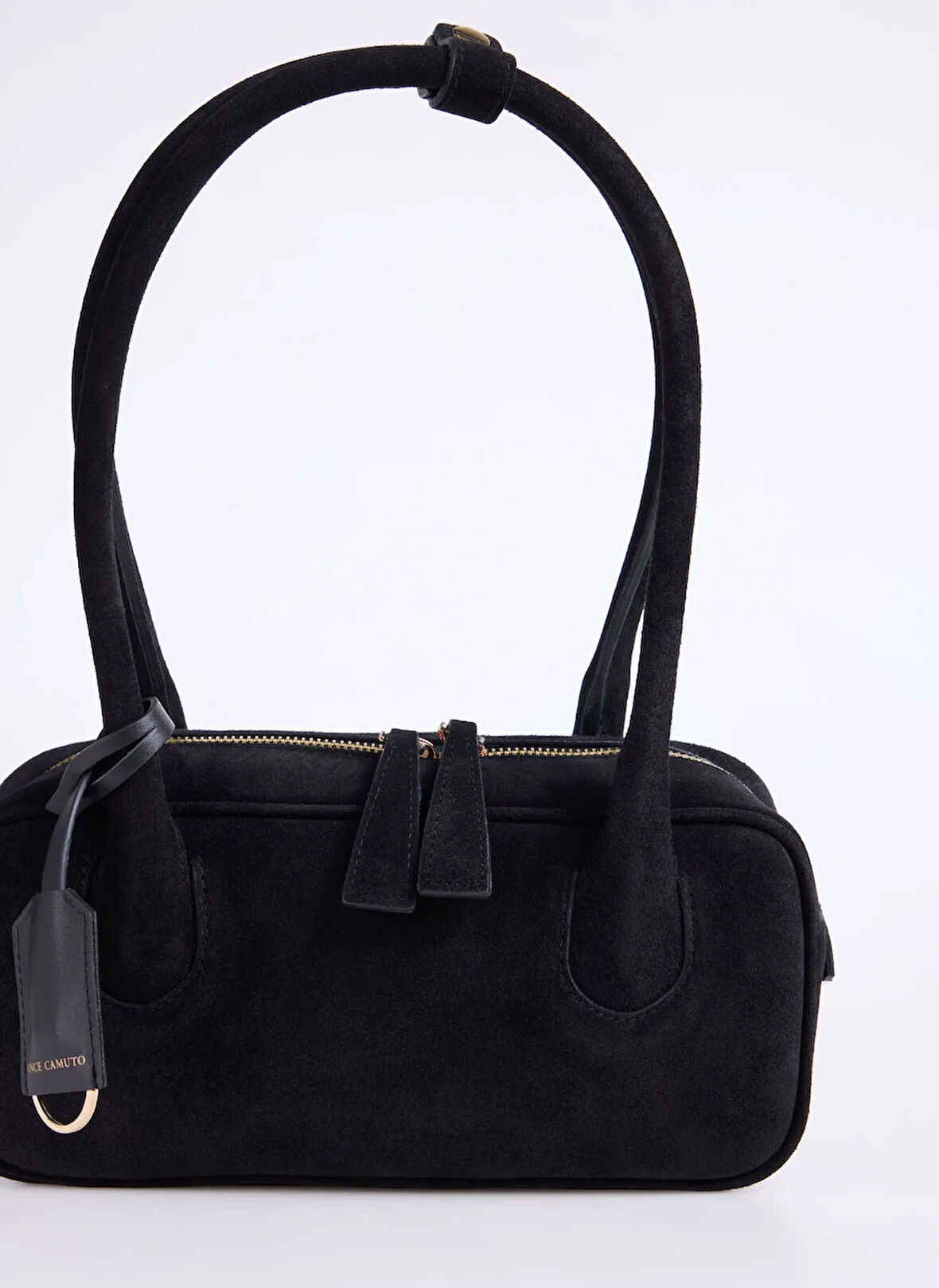 Vince Camuto Deri Siyah Kadın Omuz Çantası NOVA-INVER