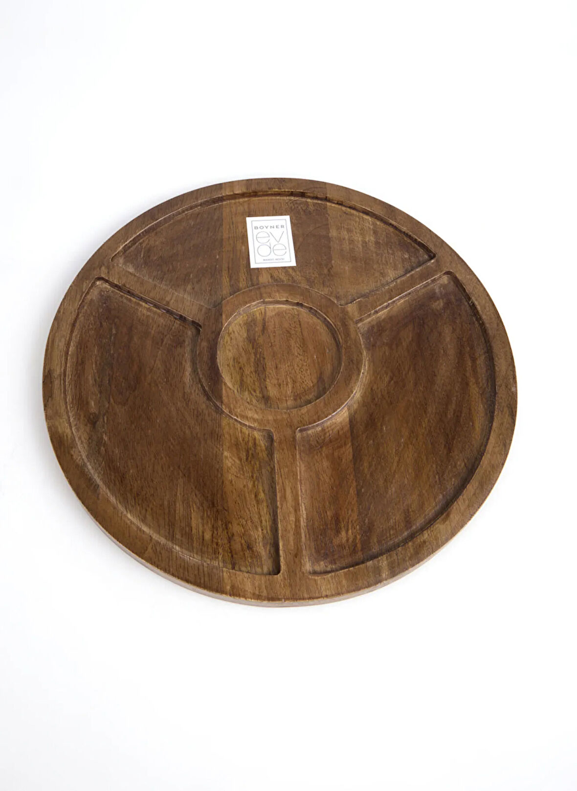 Boyner Evde Sunum Tabağ, Bedensiz, Kahve