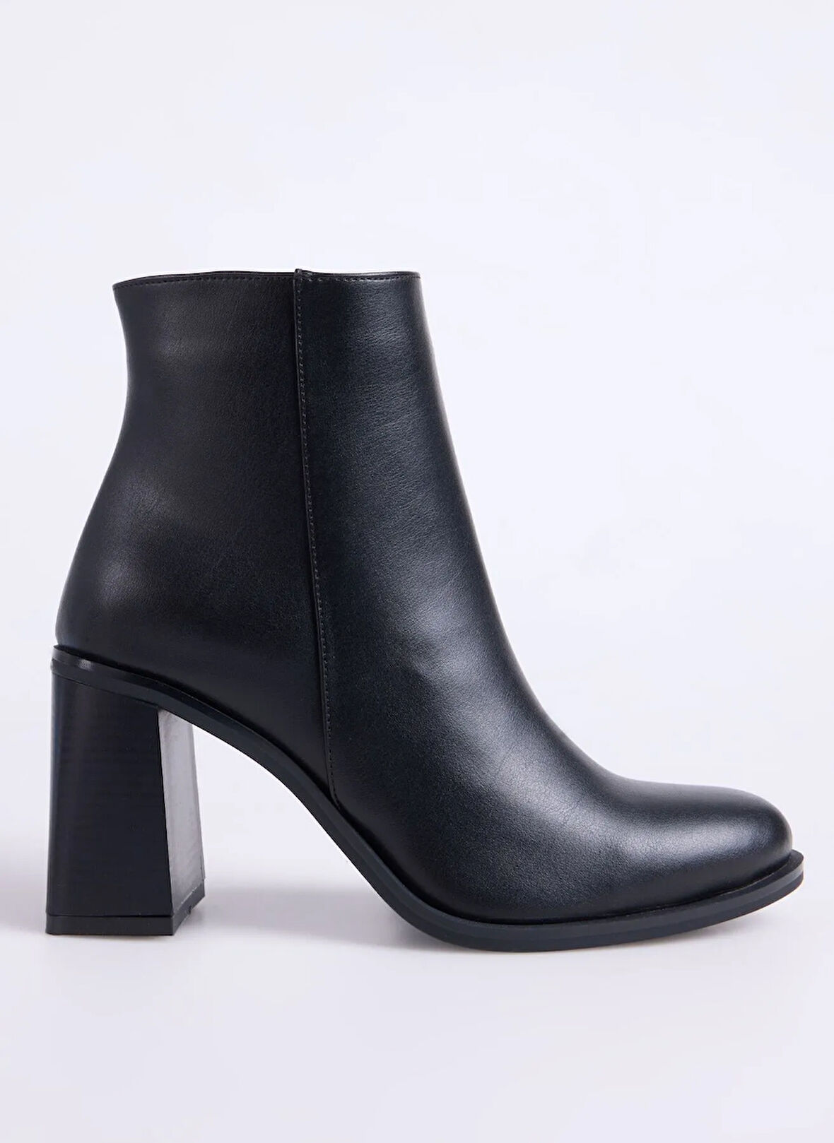 Fabrika Siyah Kadın Topuklu Bot BLOCK-BELLA