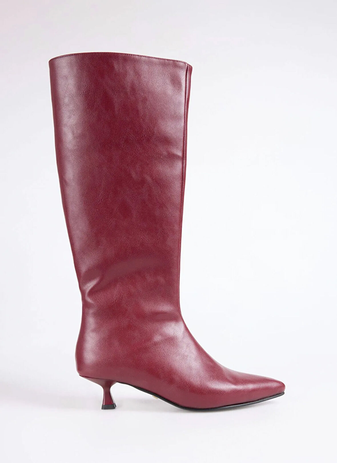 Fabrika Bordo Kadın Çizme KITTEN-LANCY