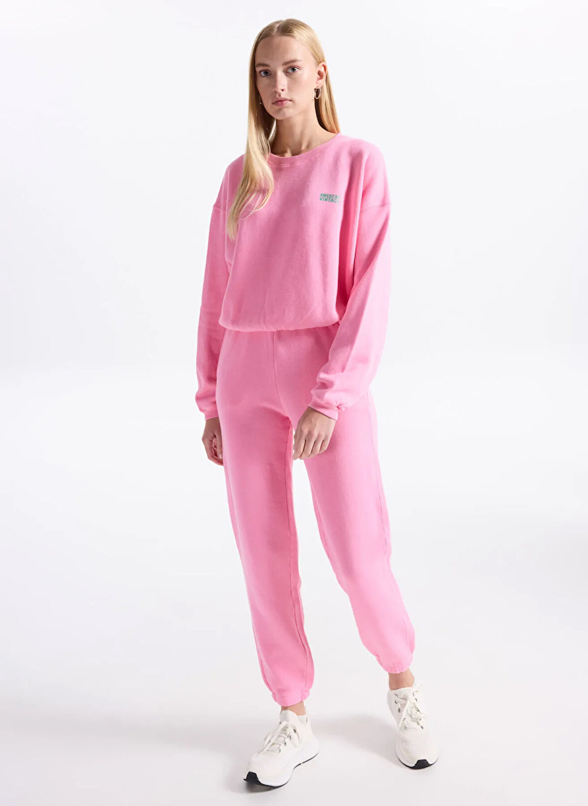 American Vintage Eşofman Altı, M, Pembe