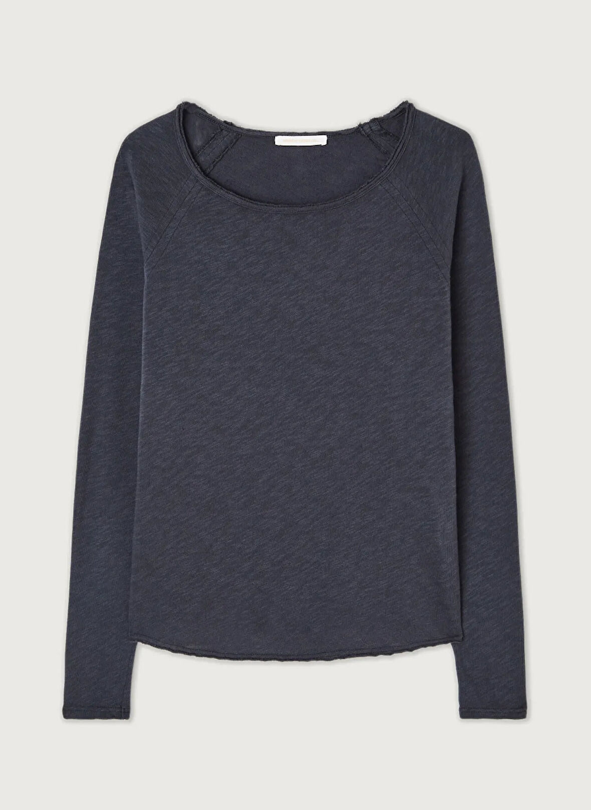 American Vintage Yuvarlak Yaka Bej Kadın T-Shirt SON31GH25NAVBV