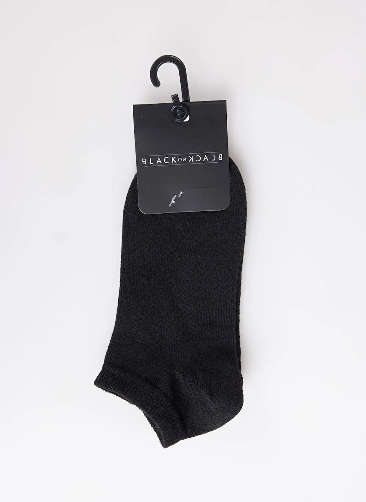 Black On Black Siyah Erkek Patik Çorap E_PATİK