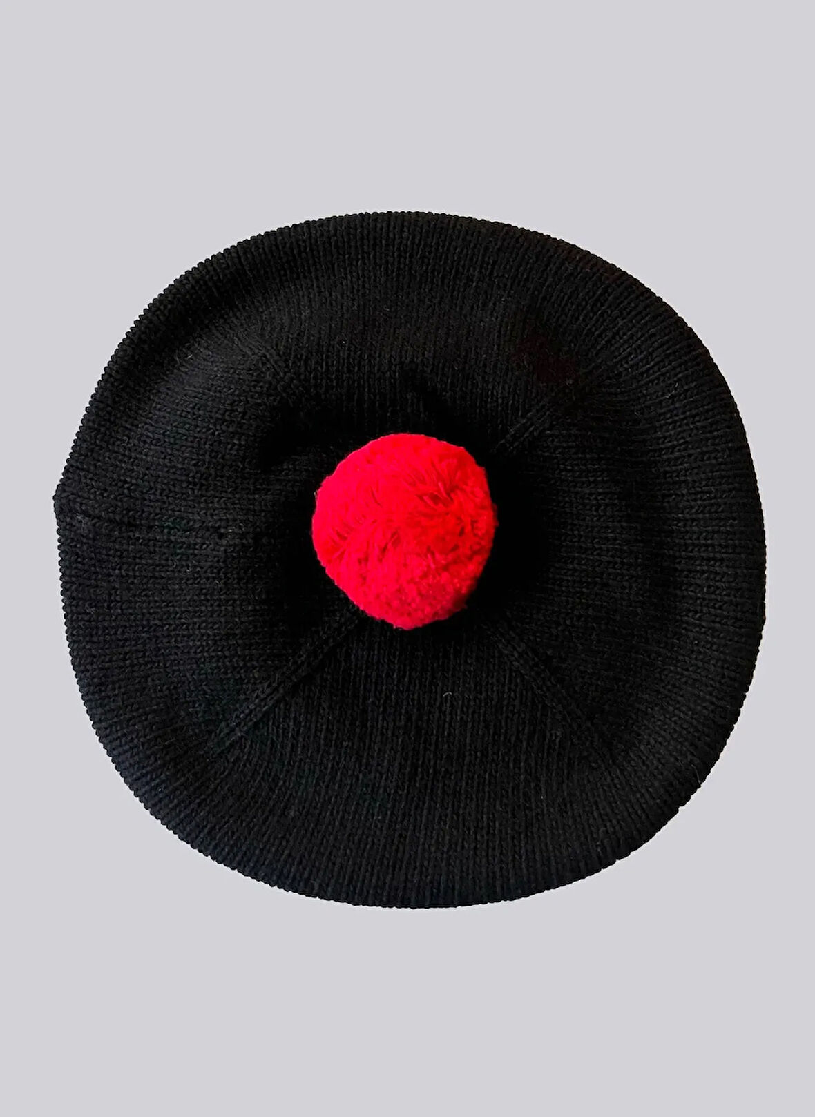 Tete Bleue Siyah Kadın Bere CLEMENT CASHMERE-BLEND FRENCH BERET