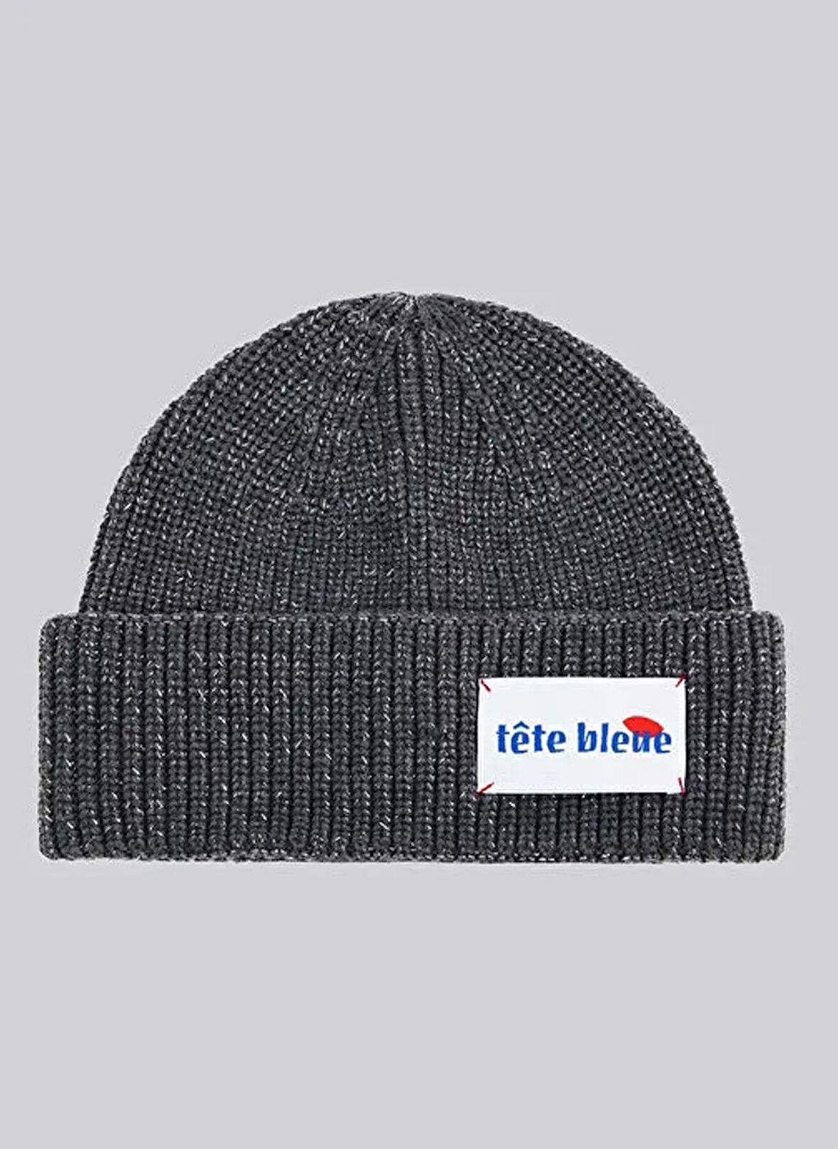 Tete Bleue Gri Kadın Bere LEO METALLIC FISHER BEANIE