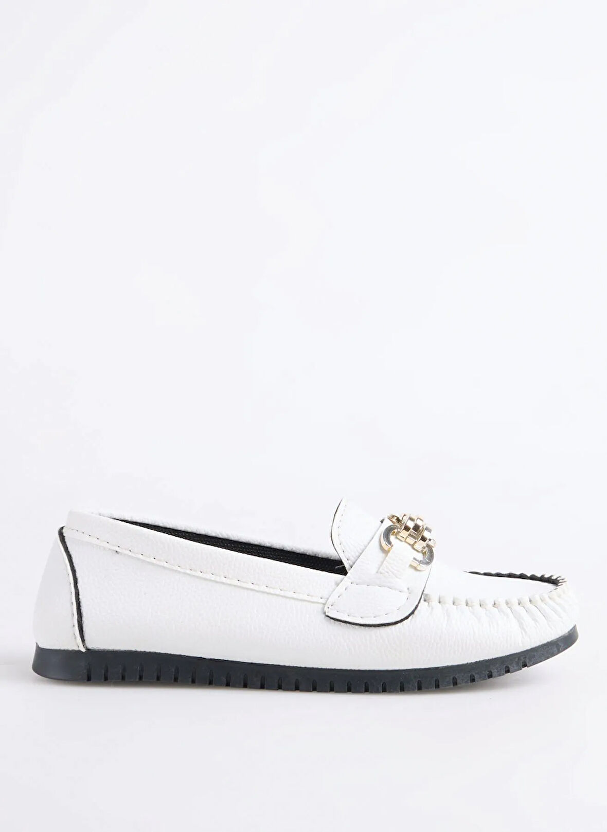 F By Fabrika Beyaz Kadın Loafer INEL