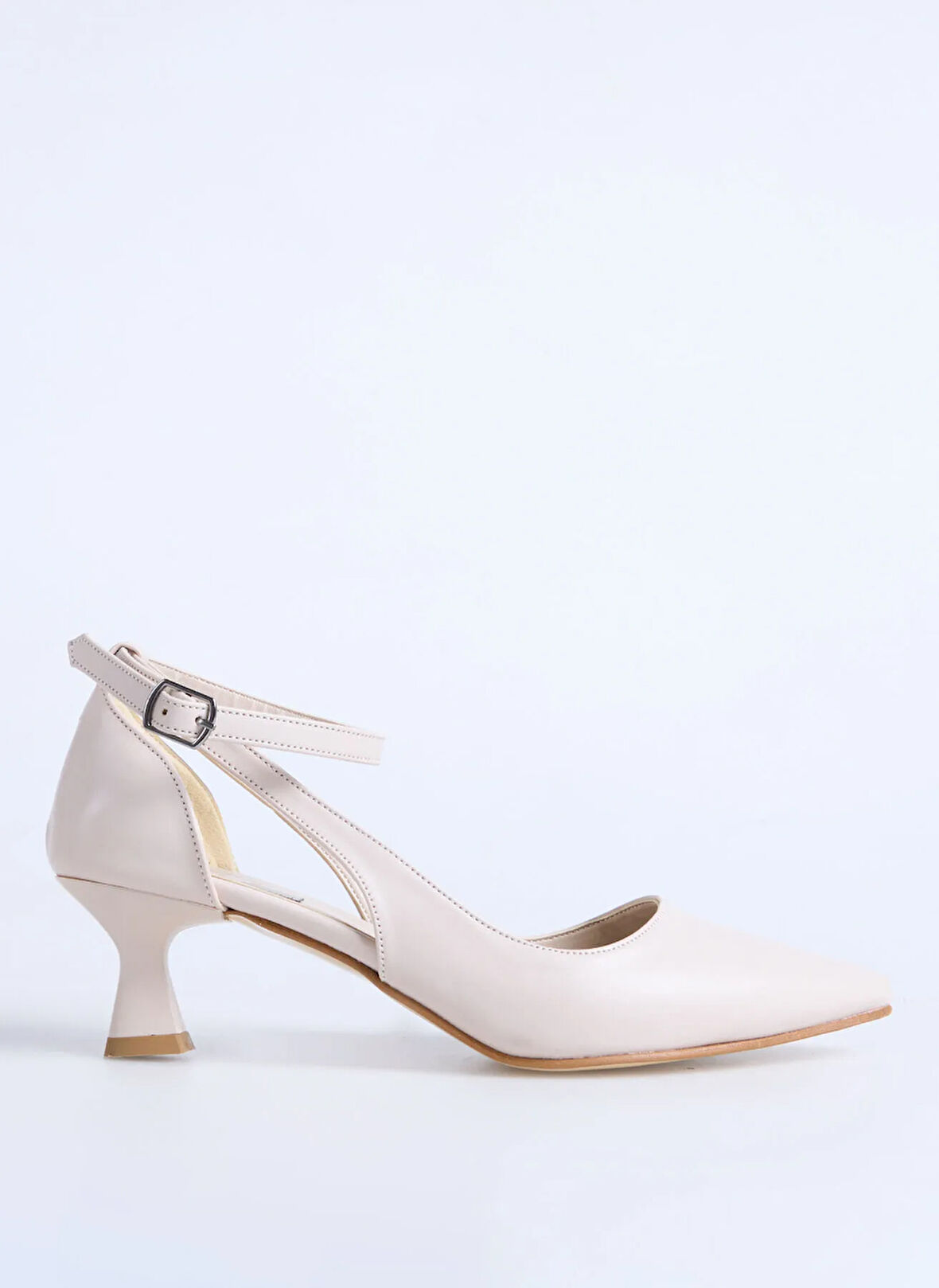 F By Fabrika Bej Kadın Topuklu Ayakkabı DIKA