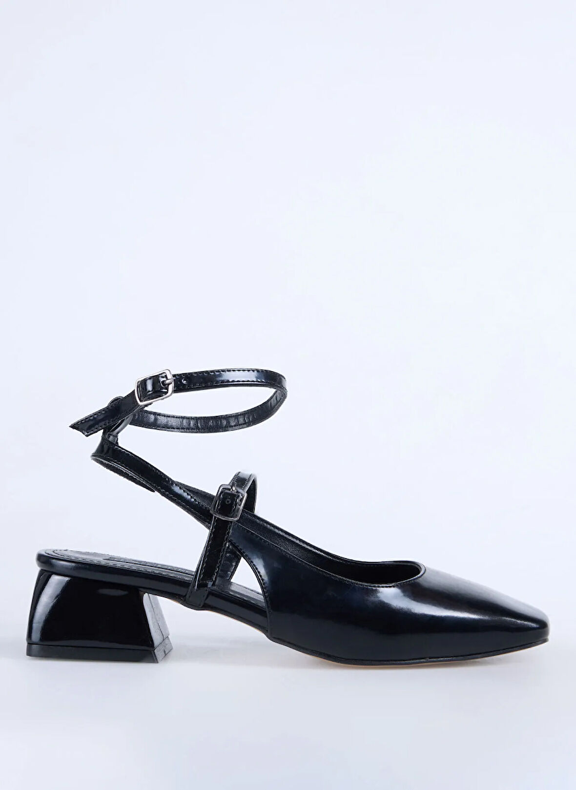 F By Fabrika Siyah Kadın Topuklu Ayakkabı KAIR