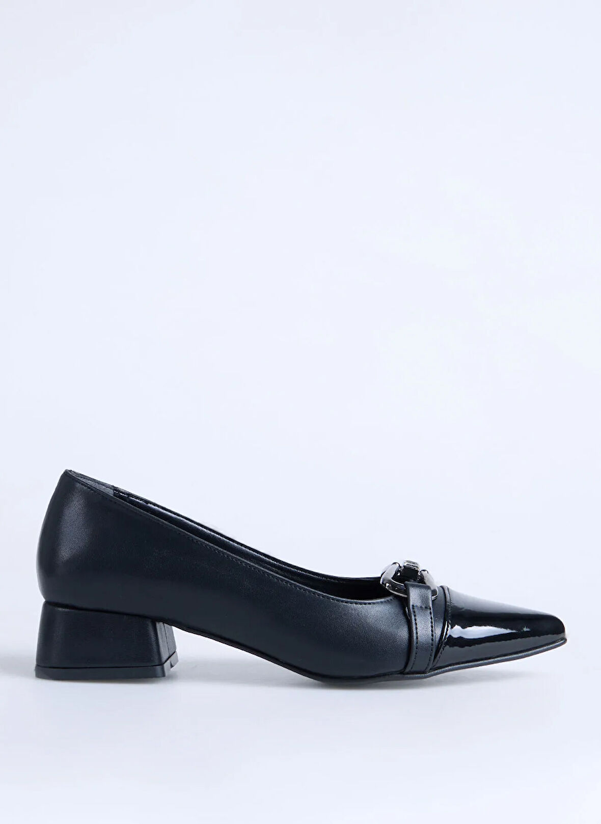 F By Fabrika Siyah Kadın Topuklu Ayakkabı TICA